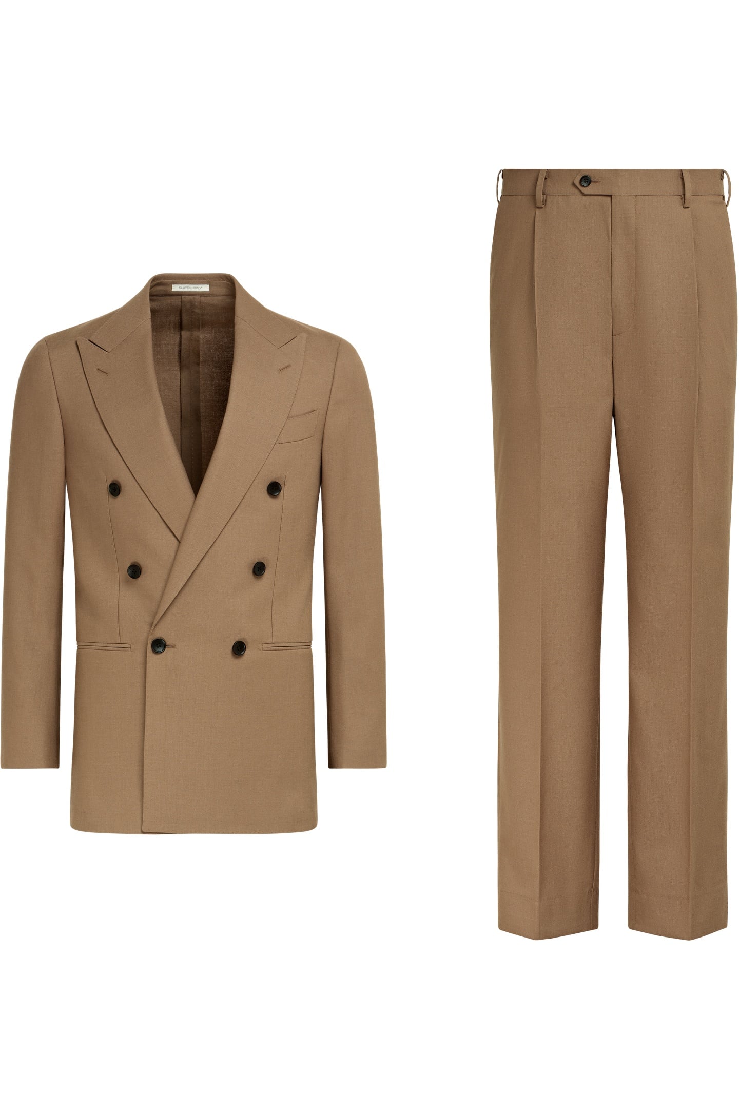 SUIT-MID BROWN NESTED SUITS MID BROWN 6