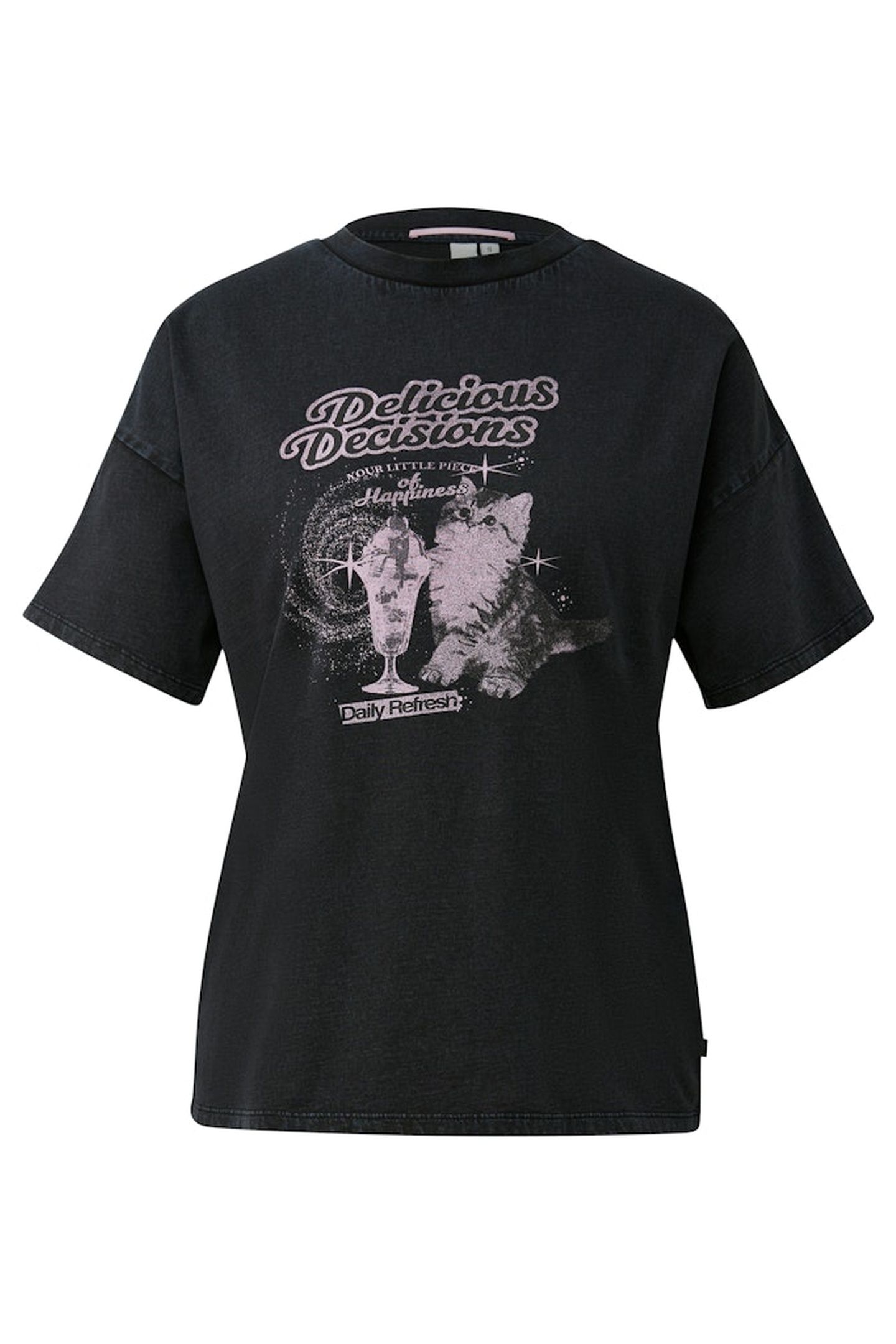 S.OLIVER-QS T-SHIRTS BLACK 7