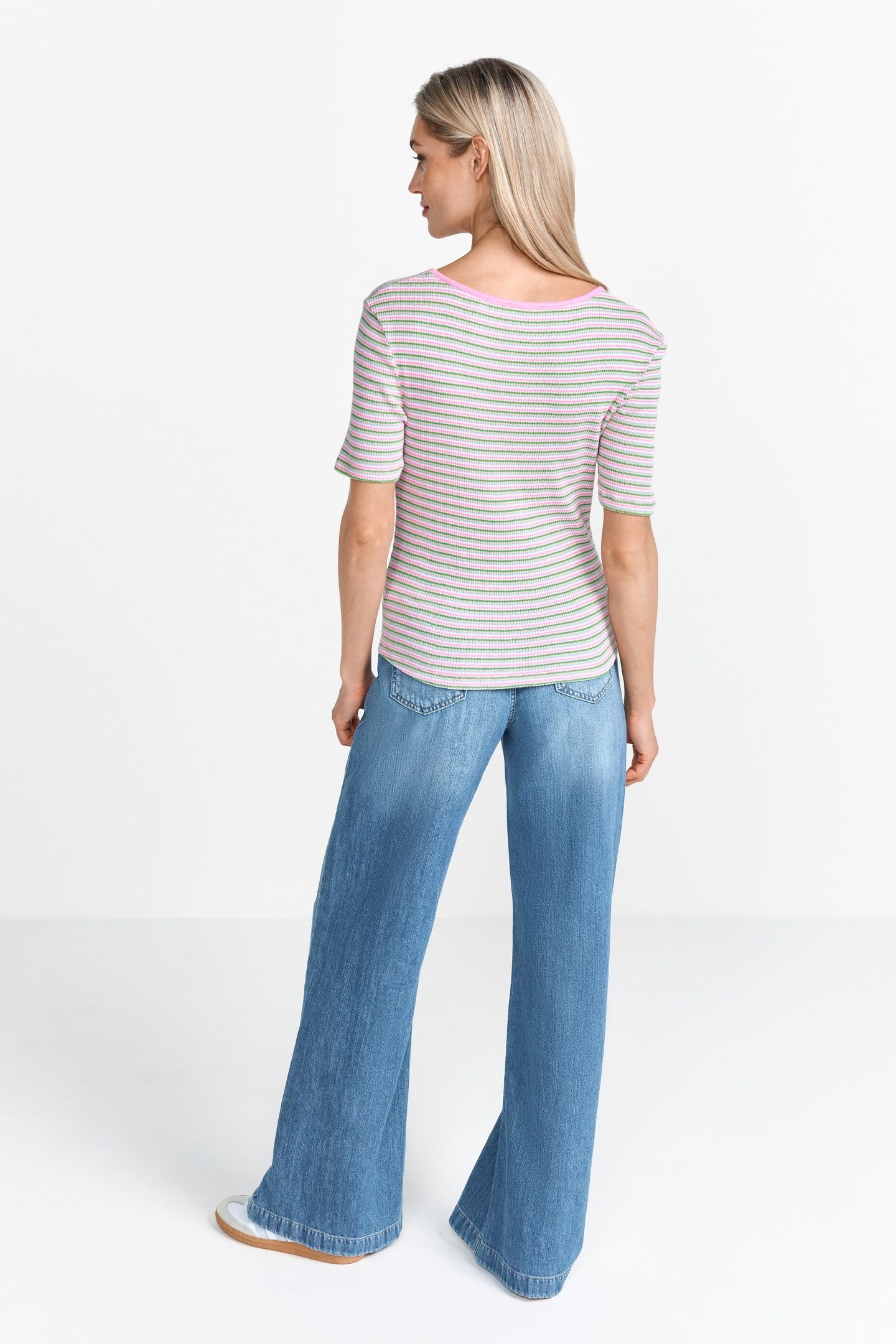 MULTICOLOR STRIPE RIB SHIRT ORIGINAL 3