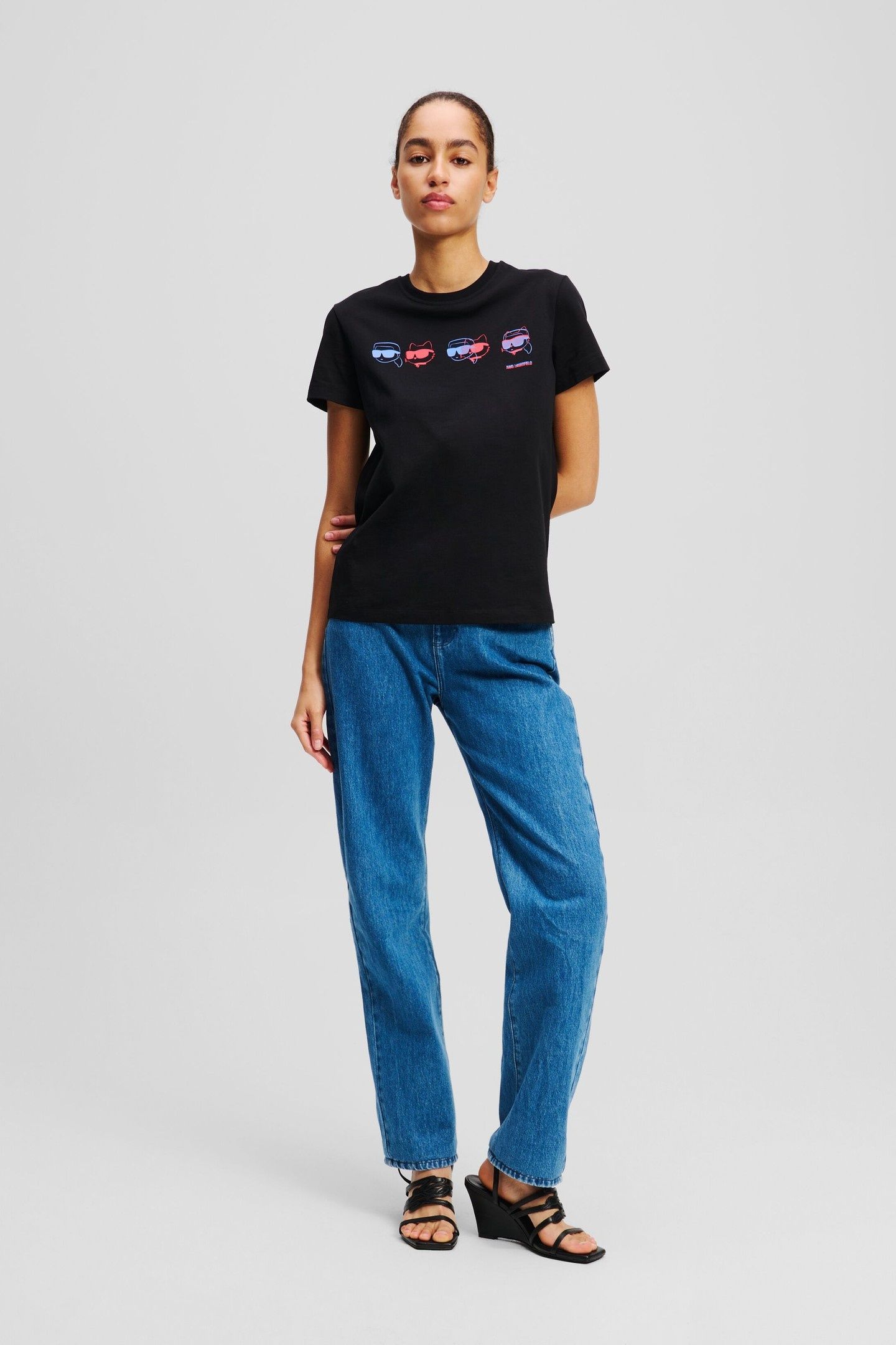 IKON COLOUR REGULAR T-SHIRT BLACK 6