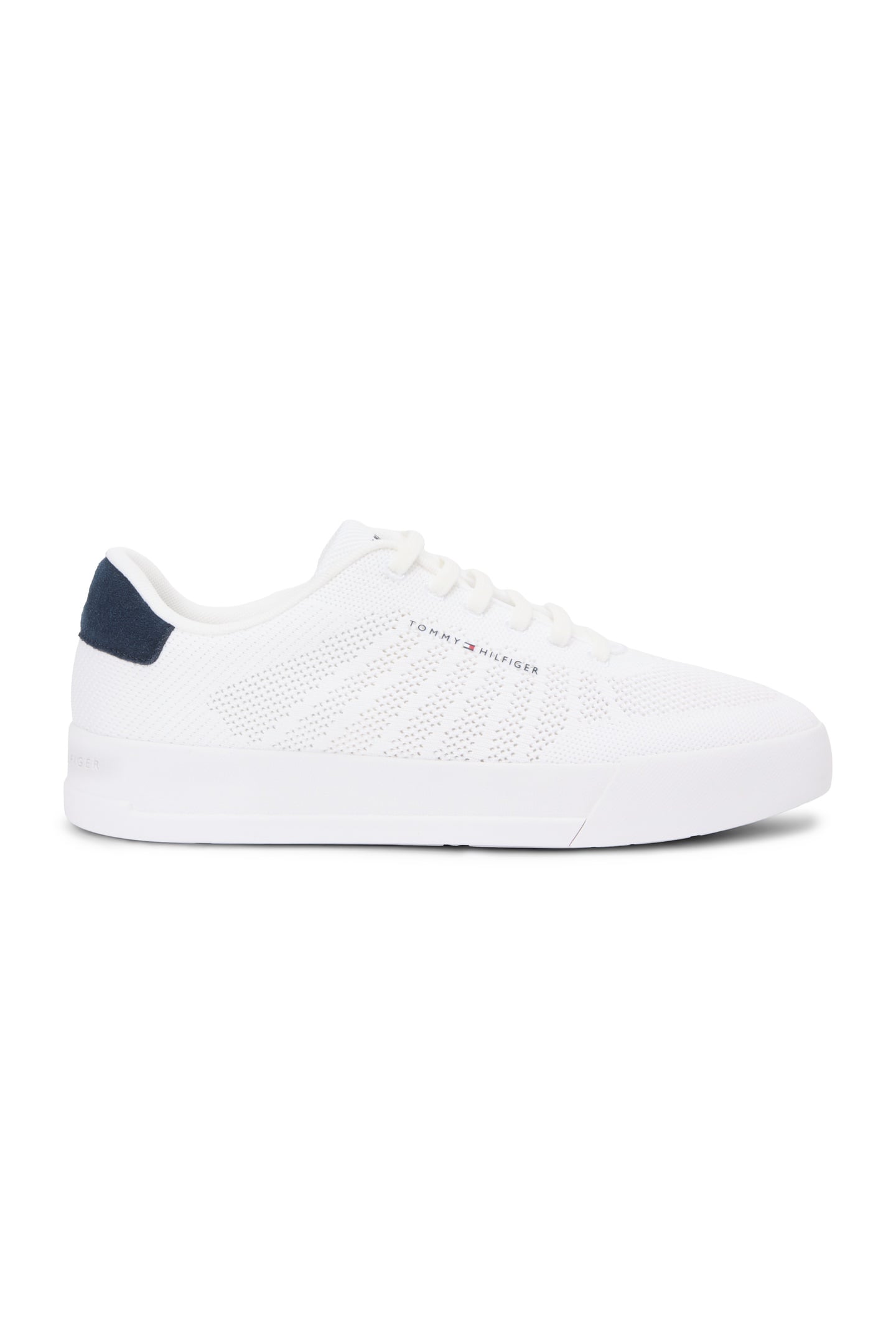 TH COURT KNIT SHOES WHITE 1