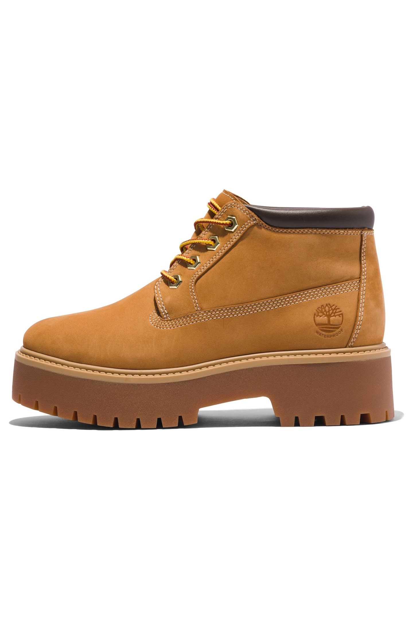 MID LACE UP WATERPROOF BOOT WHEAT 5