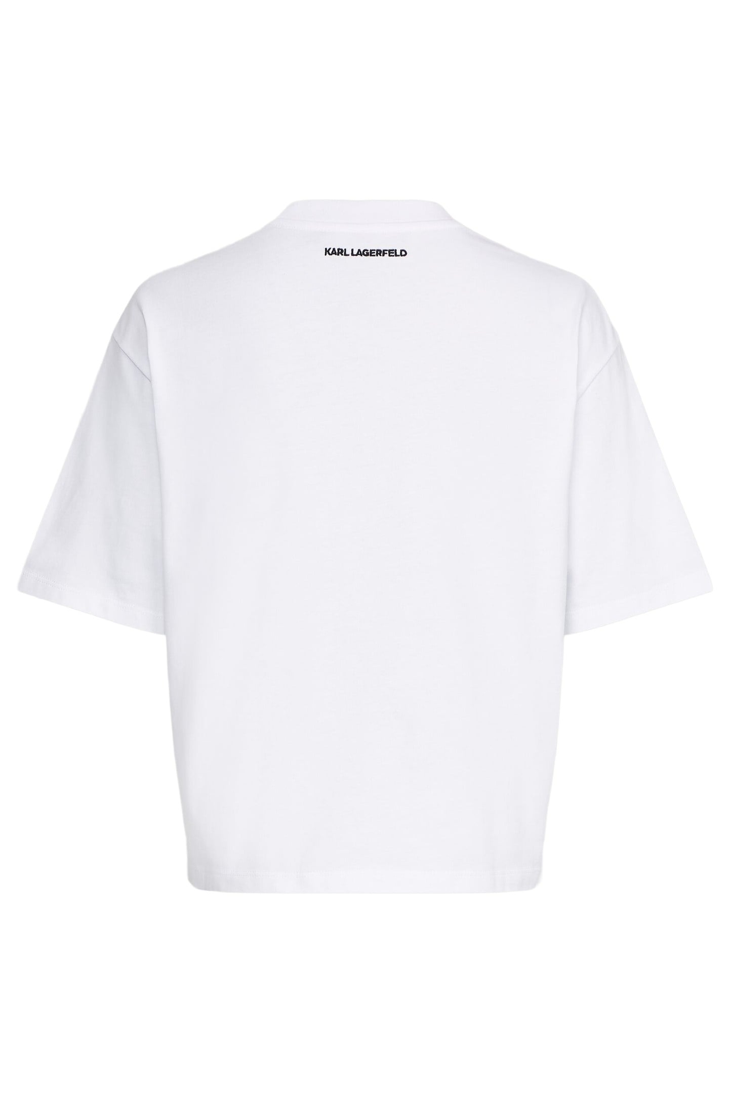 KARL SIGNATURE HEM T-SHIRT WHITE 4