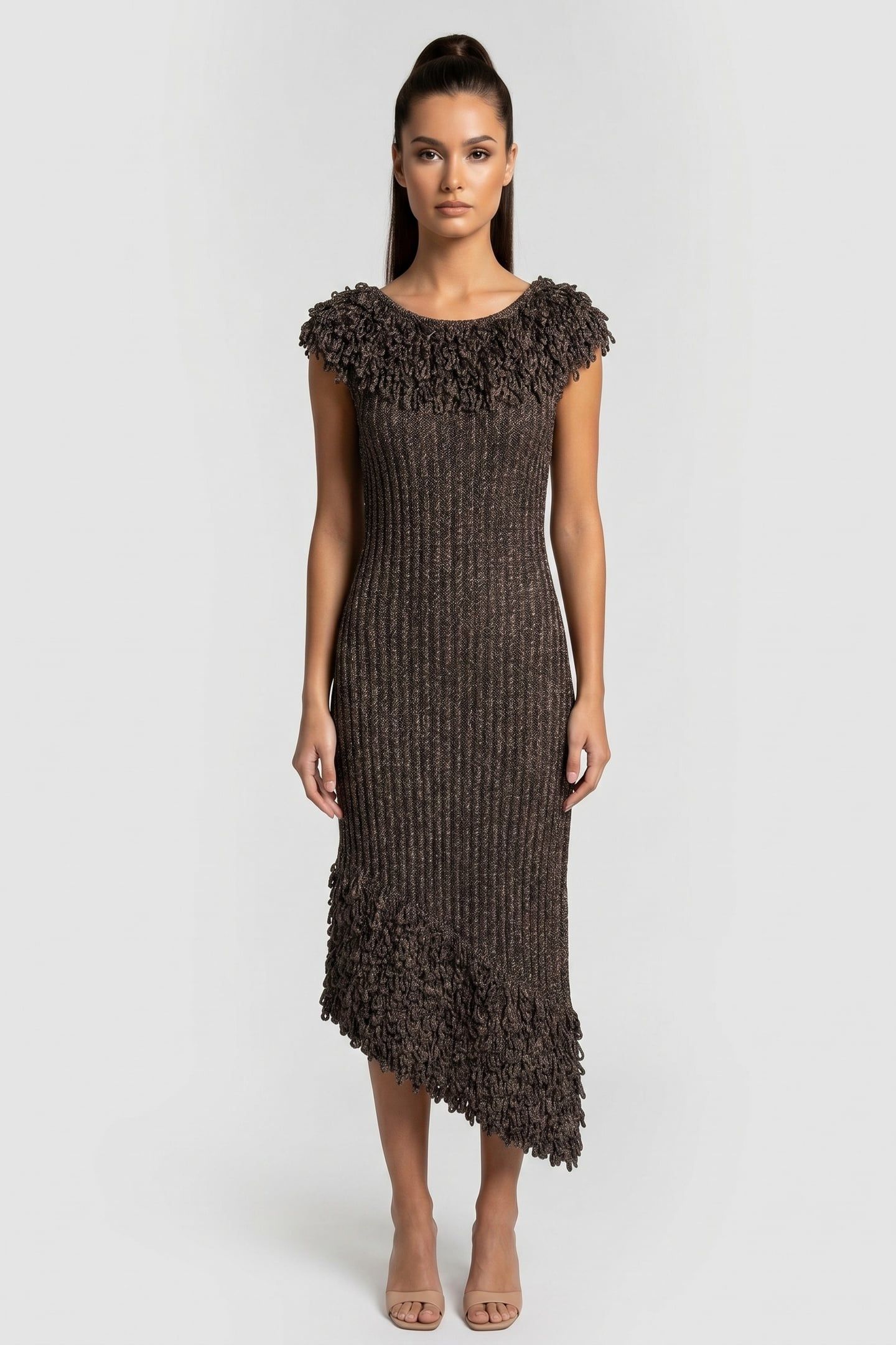 ELFIE DRESS GREY 1