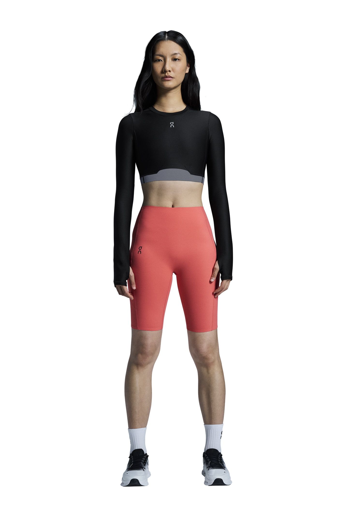 STUDIO TIGHTS SHORT 1 W CORAL CORAL 4