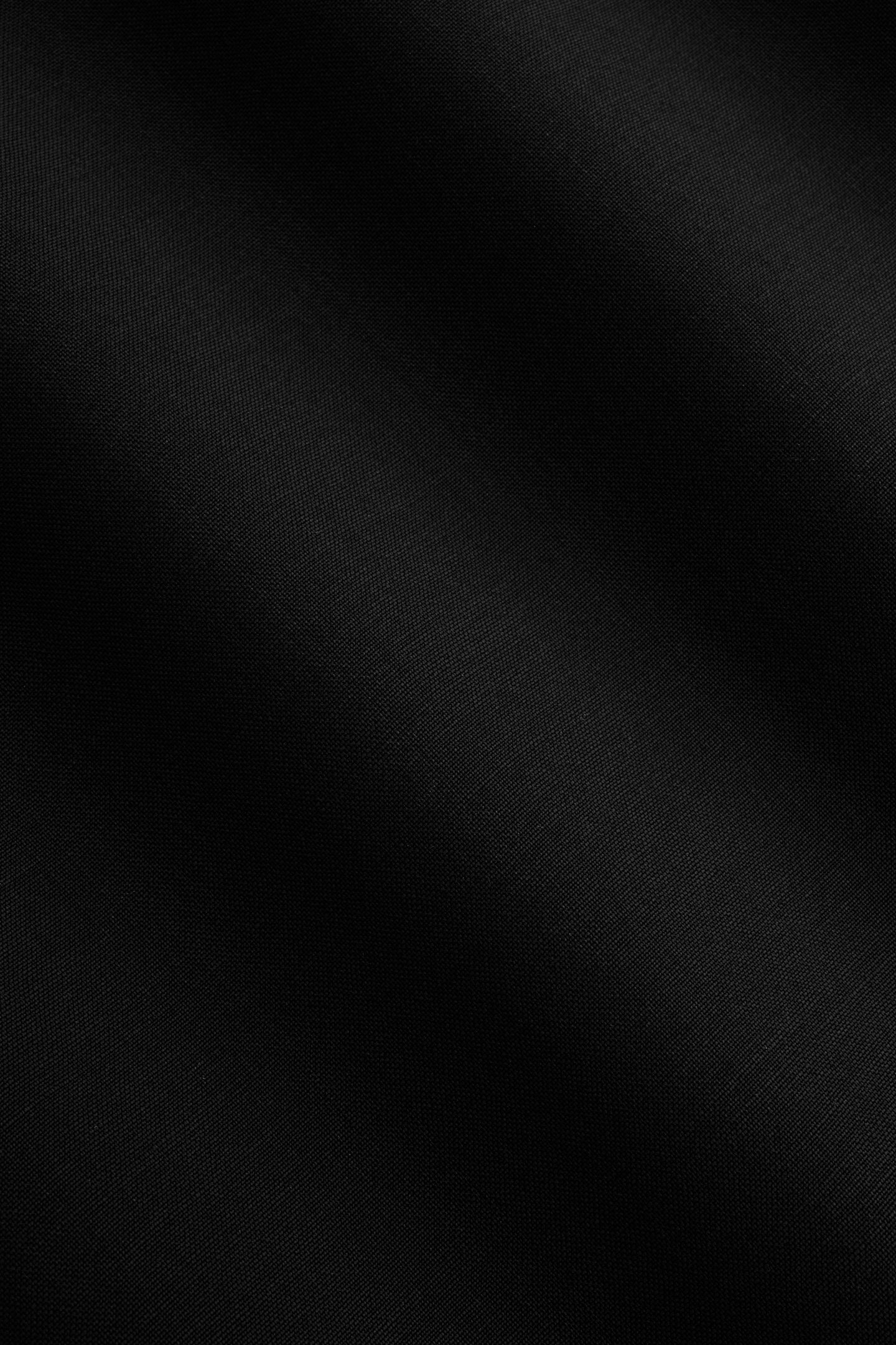 WASHABLE WOOL BLACK CASUAL SHIRTS BLACK 7