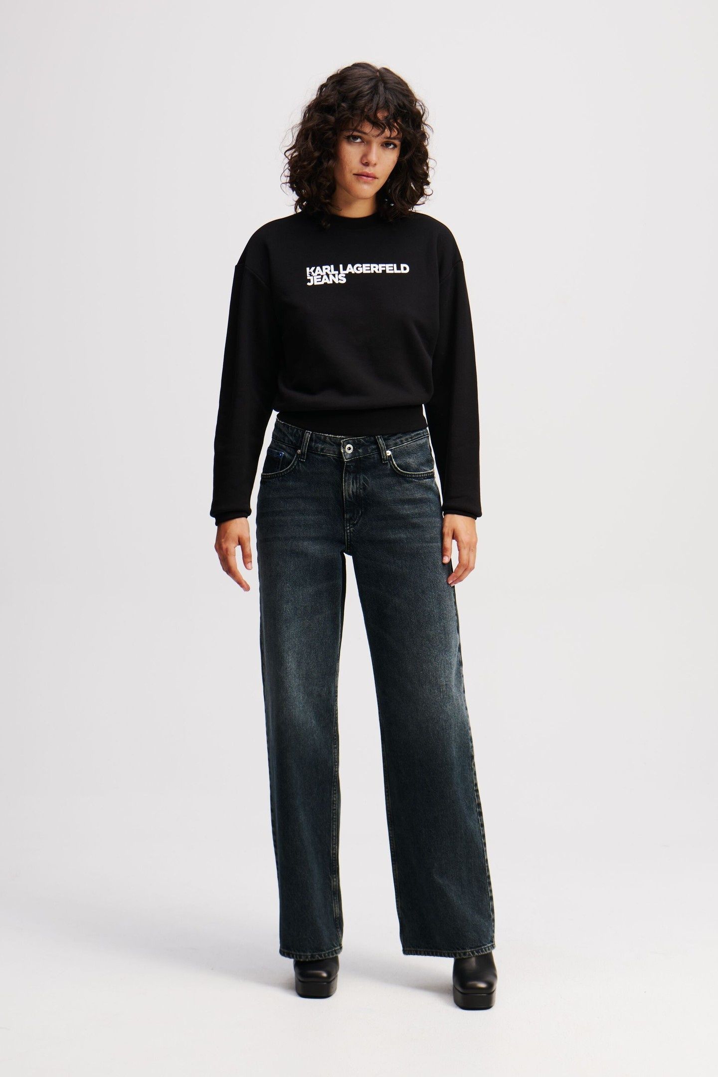 RELAXED DENIM WASHED BLUE BLACK 1