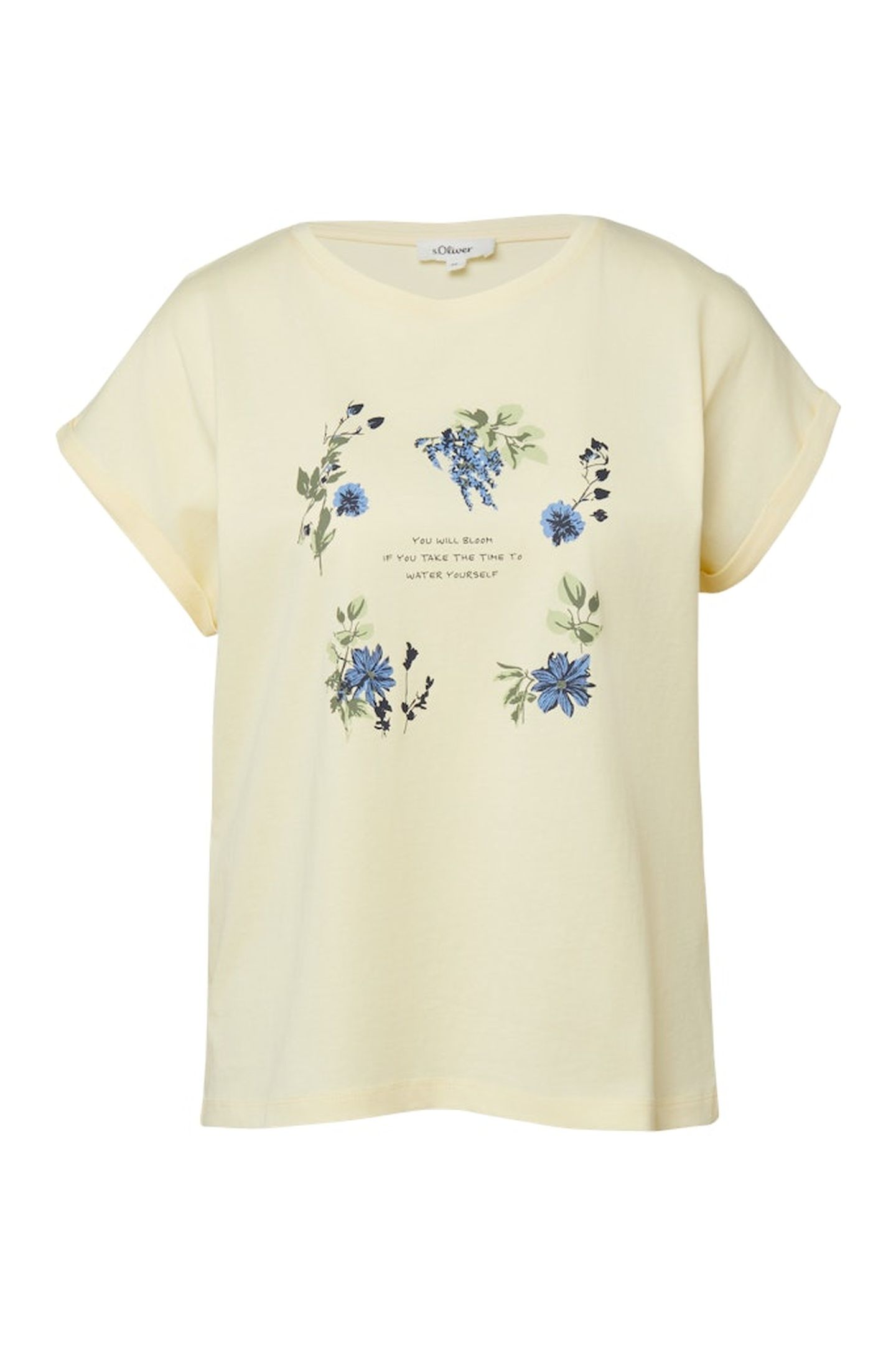 S.OLIVER T-SHIRTS YELLOW 4