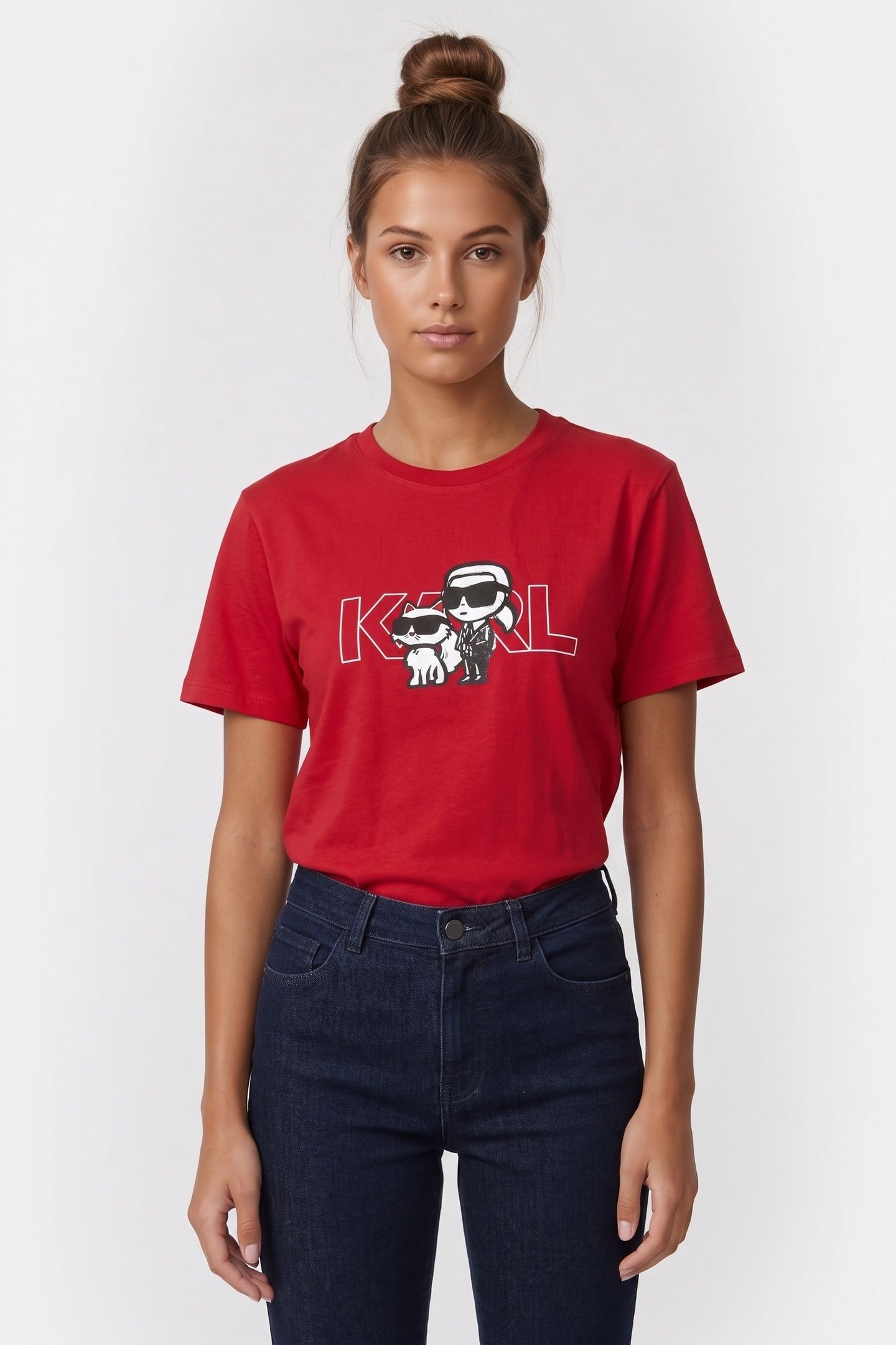 IKON SEASONAL OVERSIZED TSHIRT SCARLET SAGE 1