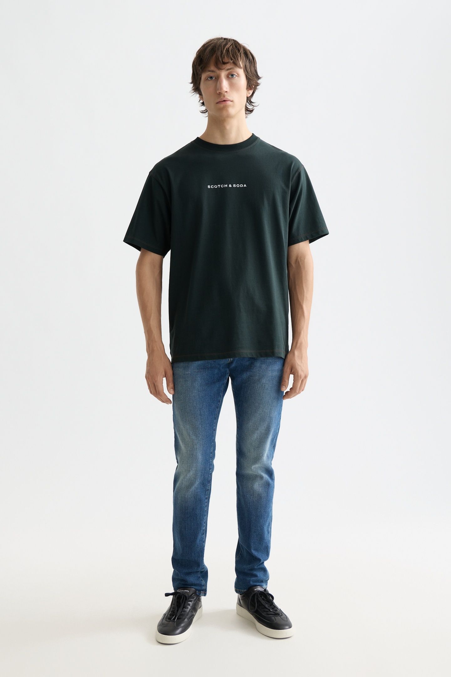 LOGO FRONT CHEST T-SHIRT GRACHTEN GREEN 2