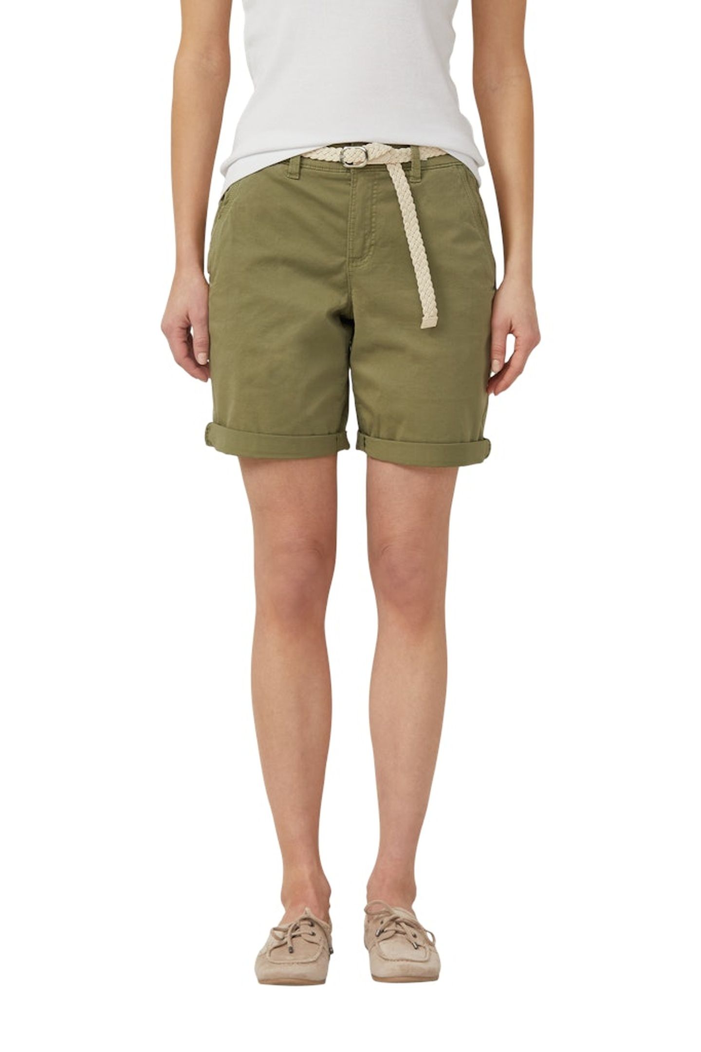 S.OLIVER SHORTS ARMY GREEN 1
