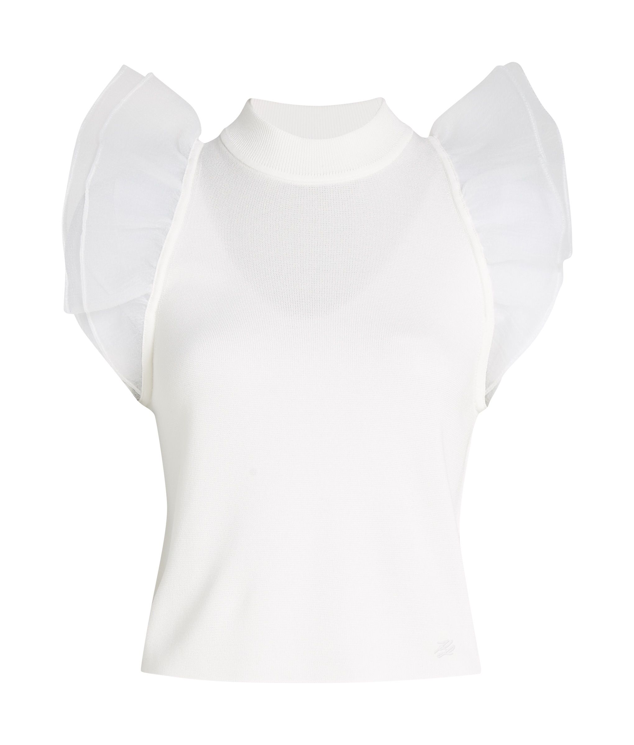 PUFF SLEEVE TOP WHITE 3