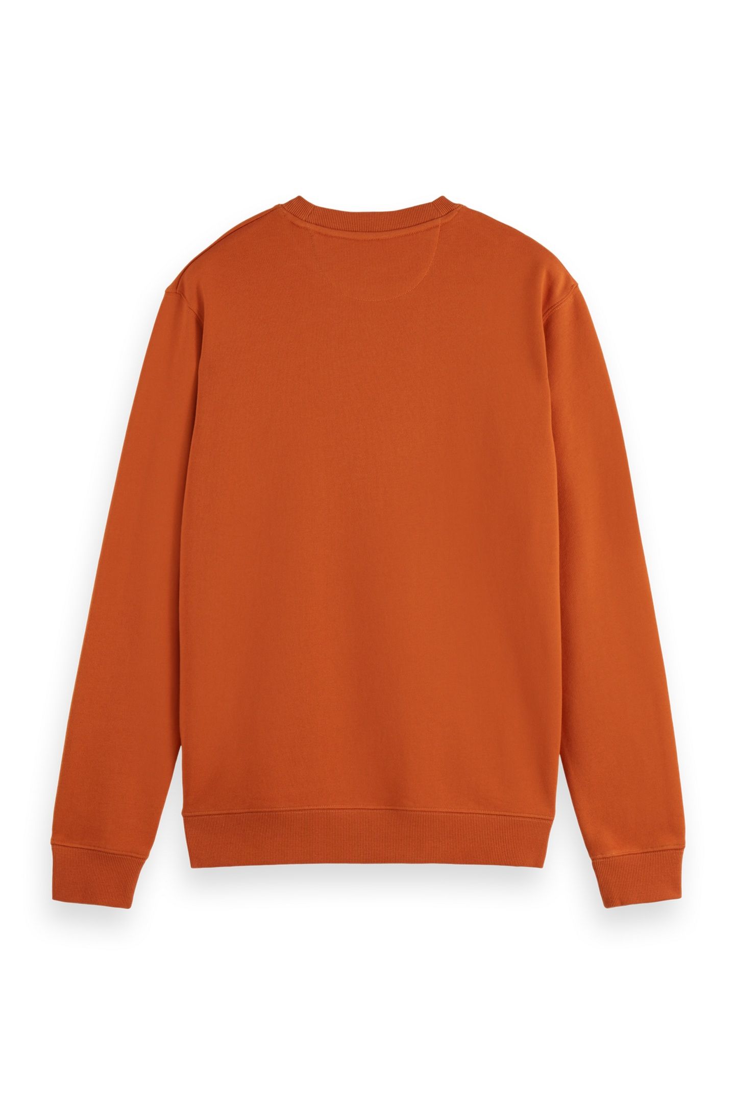 REGULAR-FIT LOGO SWEATSHIRT RUST 2