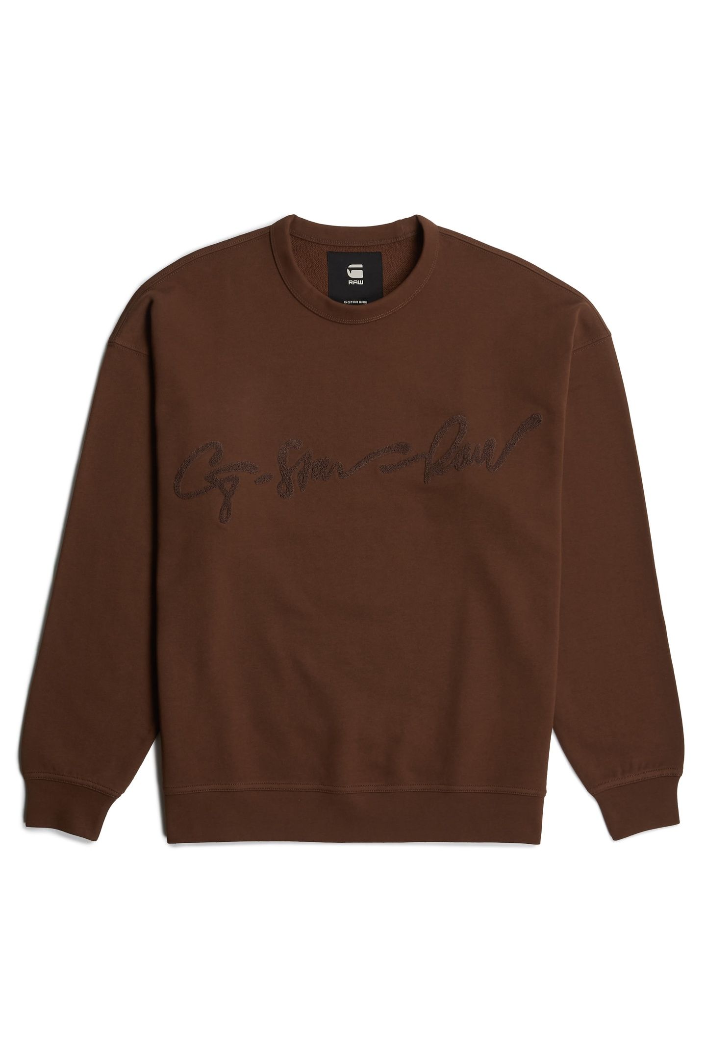 CHENILLE G-SCRIPT LOOSE SWEATER PLUM 4