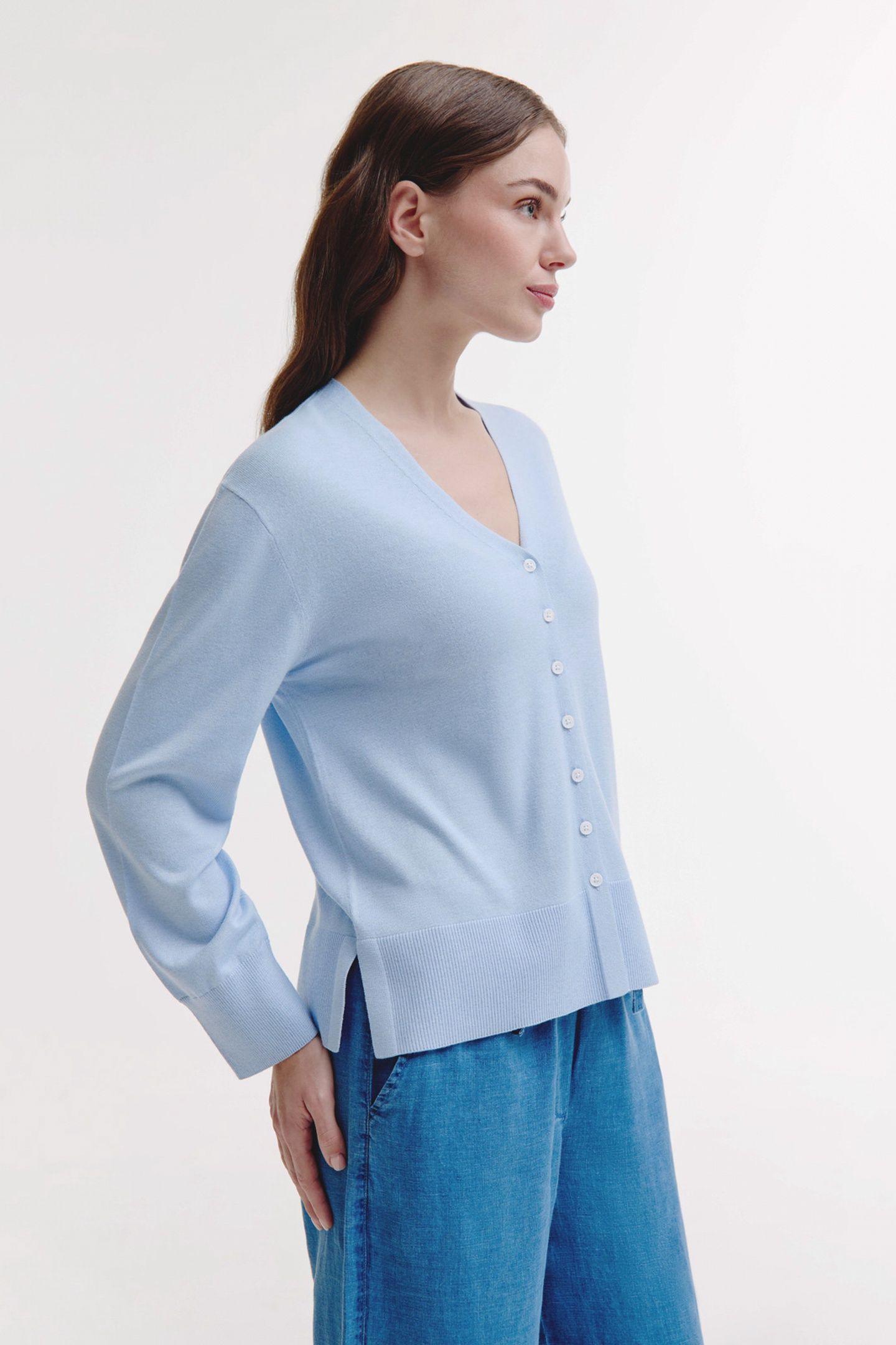BERCO CARDIGAN LIGHT BLUE 5