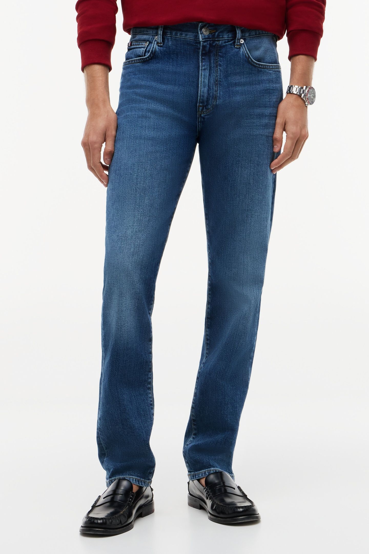SLIM STRAIGHT DENTON COBALT BLUE 2