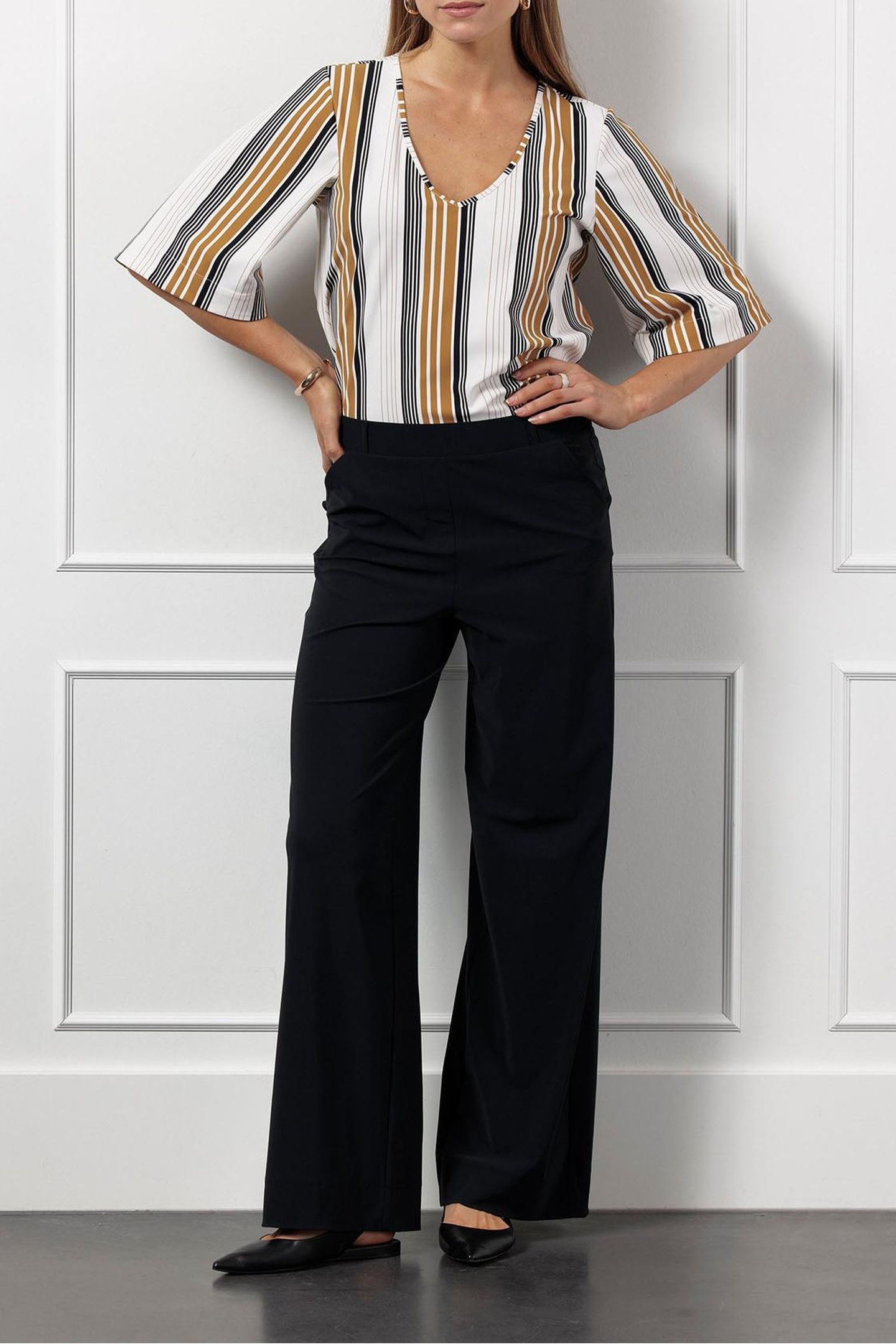 CILOU STRIPE TOP MULTI COLOR 3