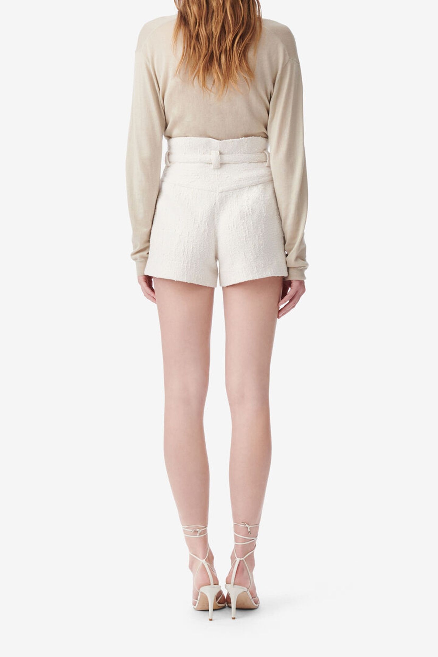 VANAY SHORT ECRU/WHITE 6