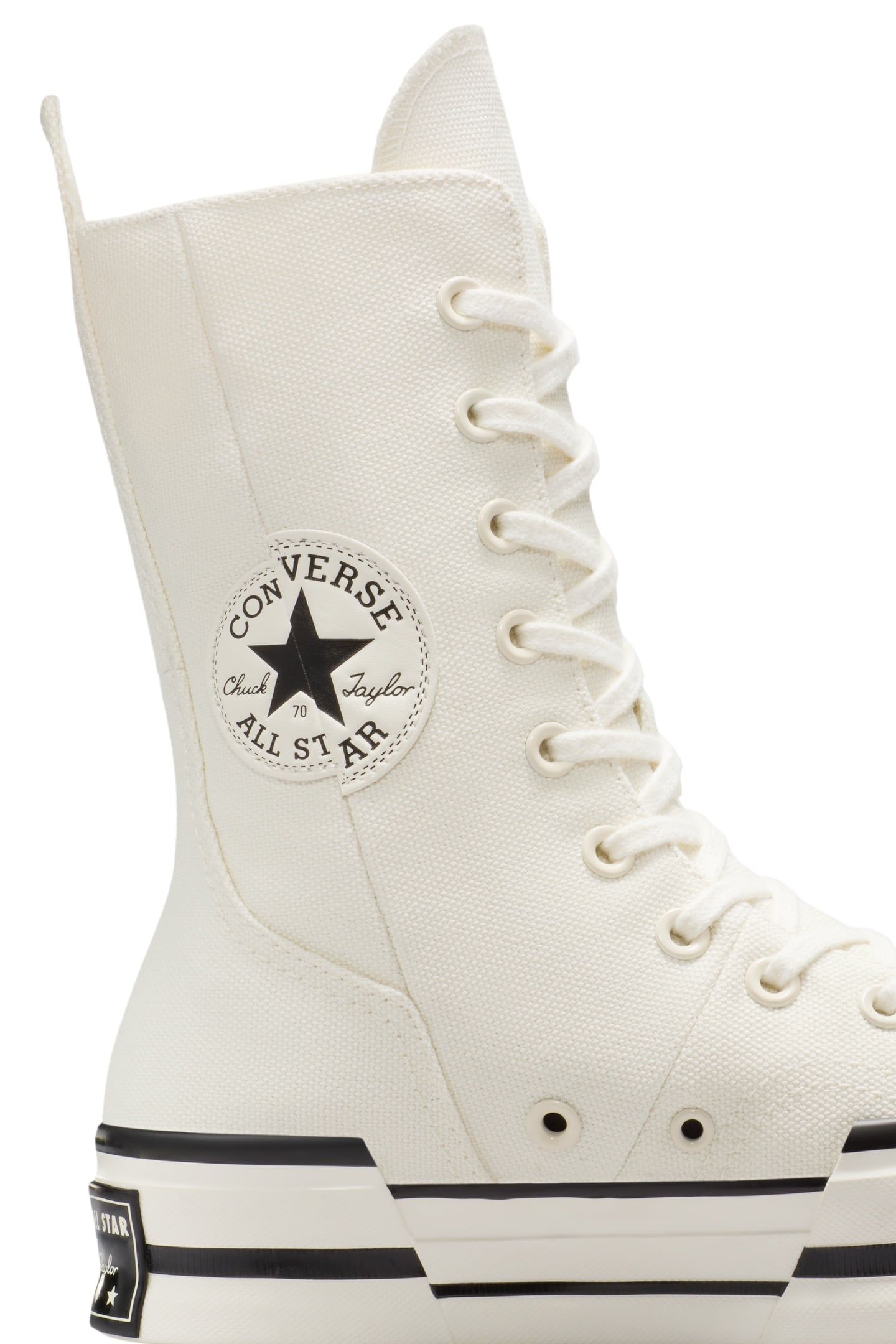 CHUCK 70 PLUS X-HI EGRET/EGRET/BLACK 8