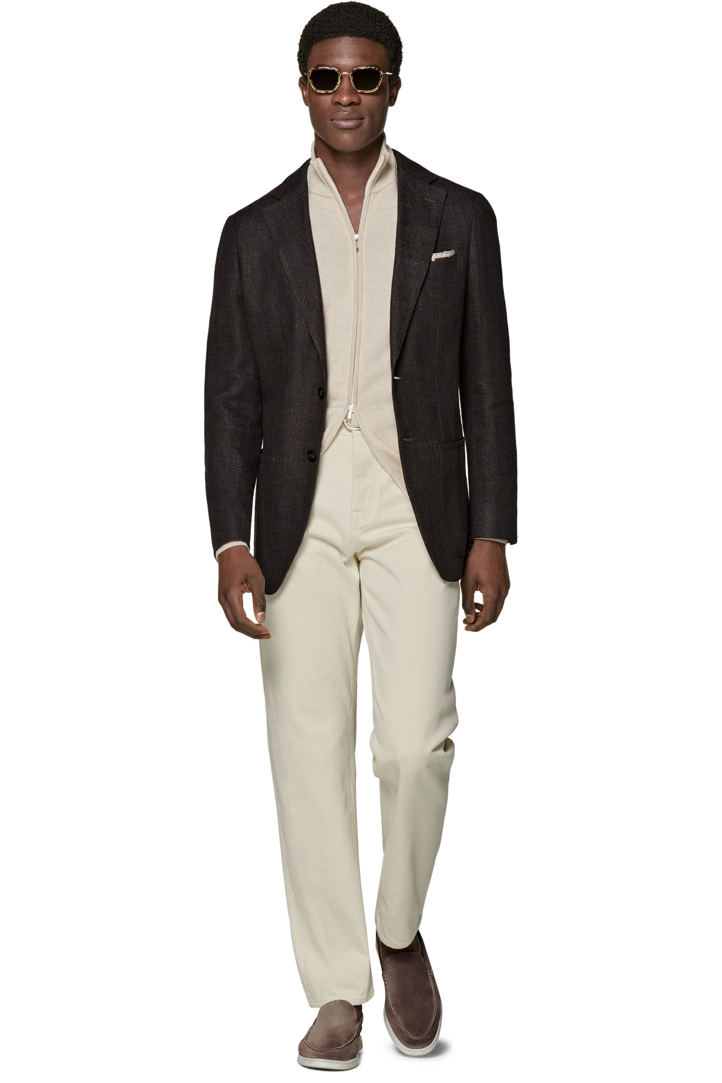 JACKET-DARK-BROWN BLAZERS DARK BROWN 3