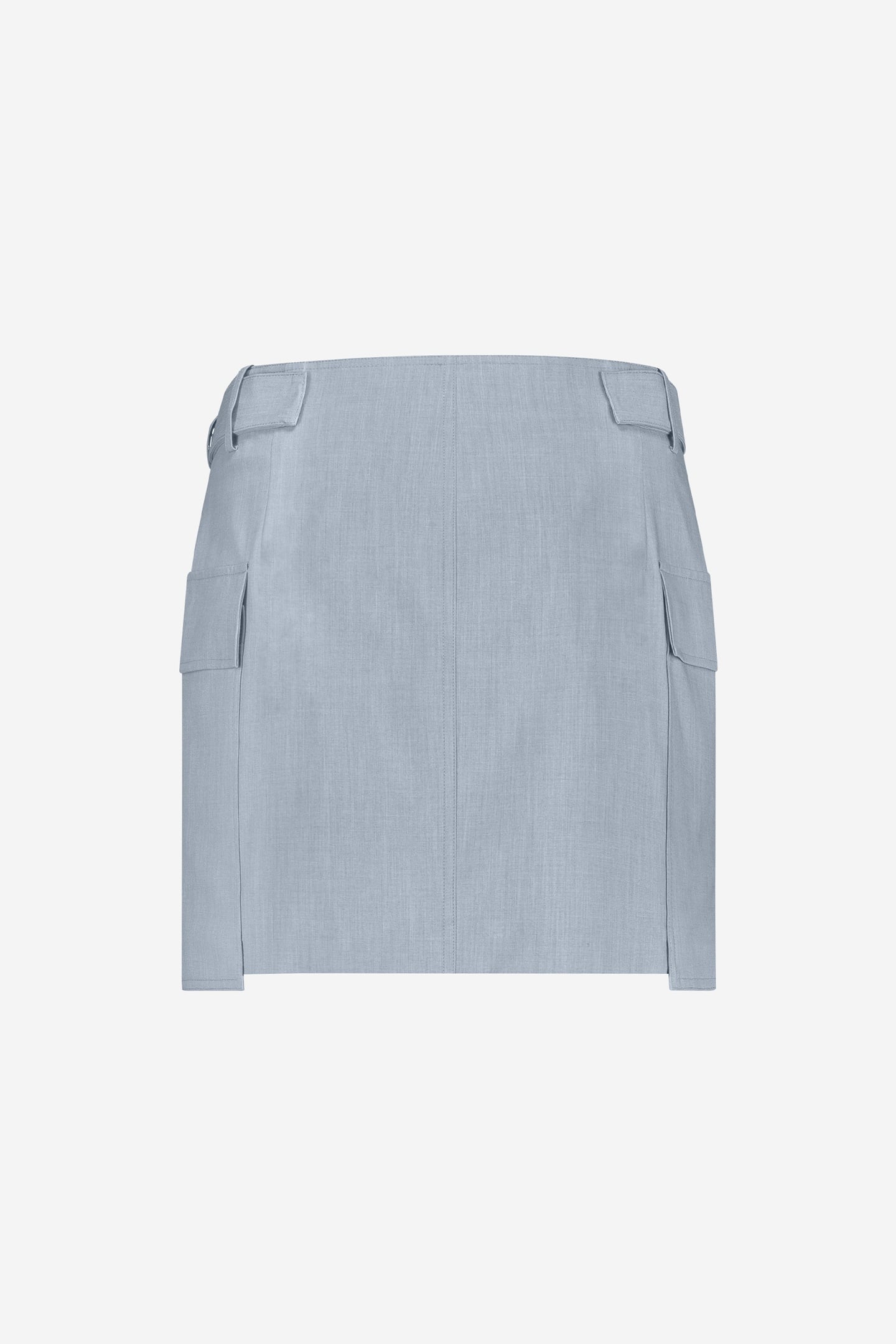 ISLIA SKIRT GREY BLUE 3