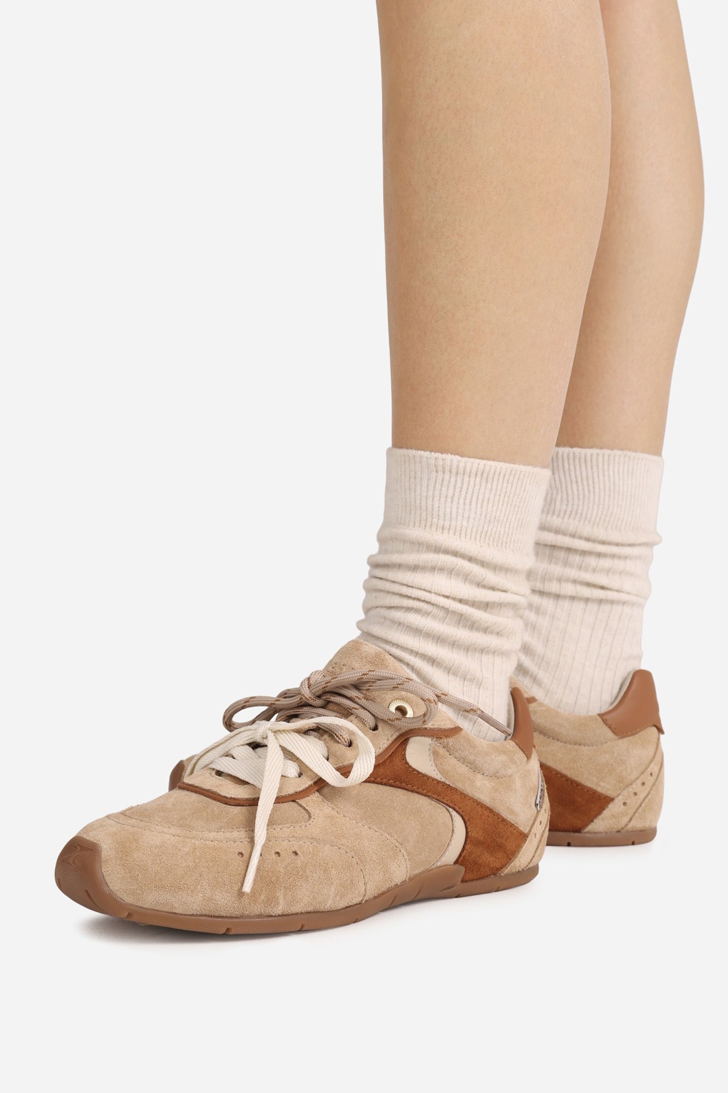 MYR-AA SNEAKER OATMILK/CARAMEL 4