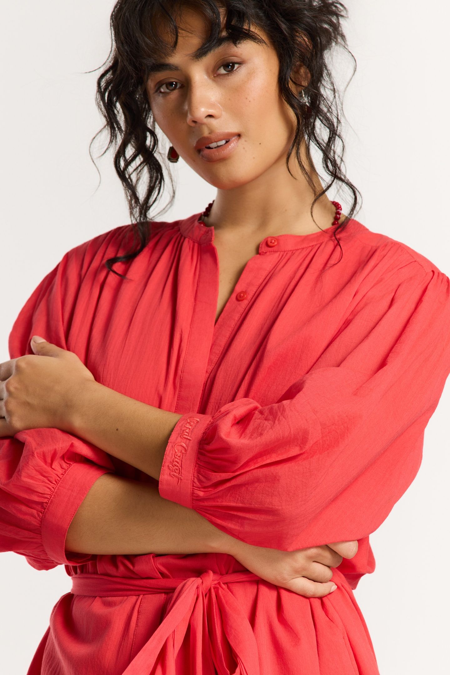 JAYDI DRESS RED CERISE 3