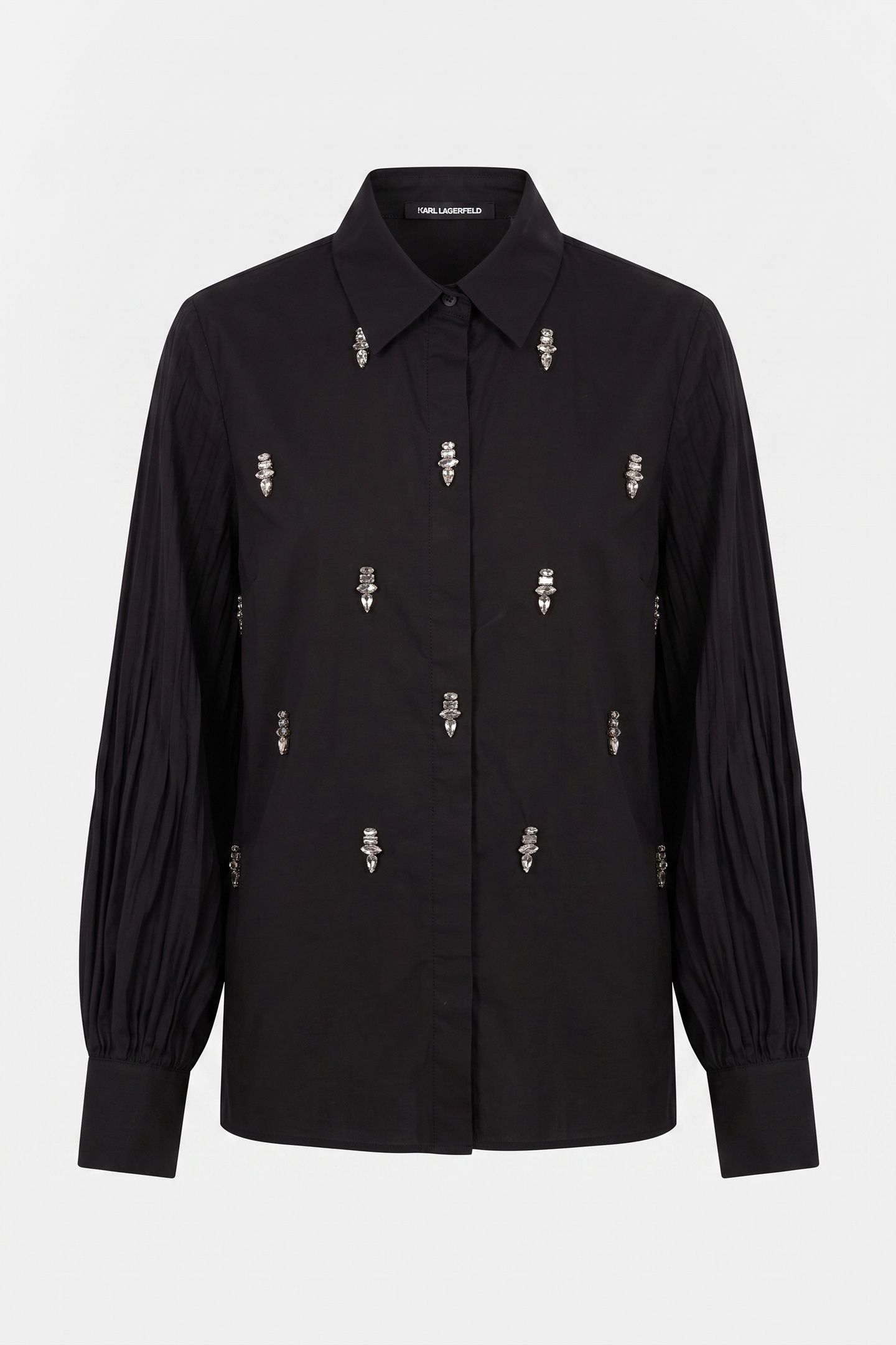 EMBELLISHED BLOUSE BLACK 3