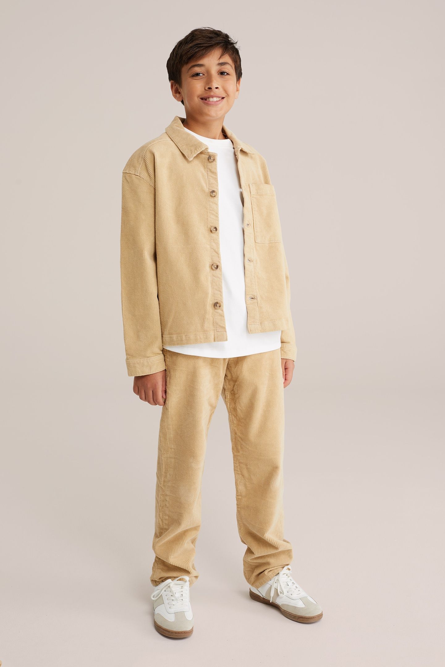 5-POCKET MID WAIST BEIGE 2