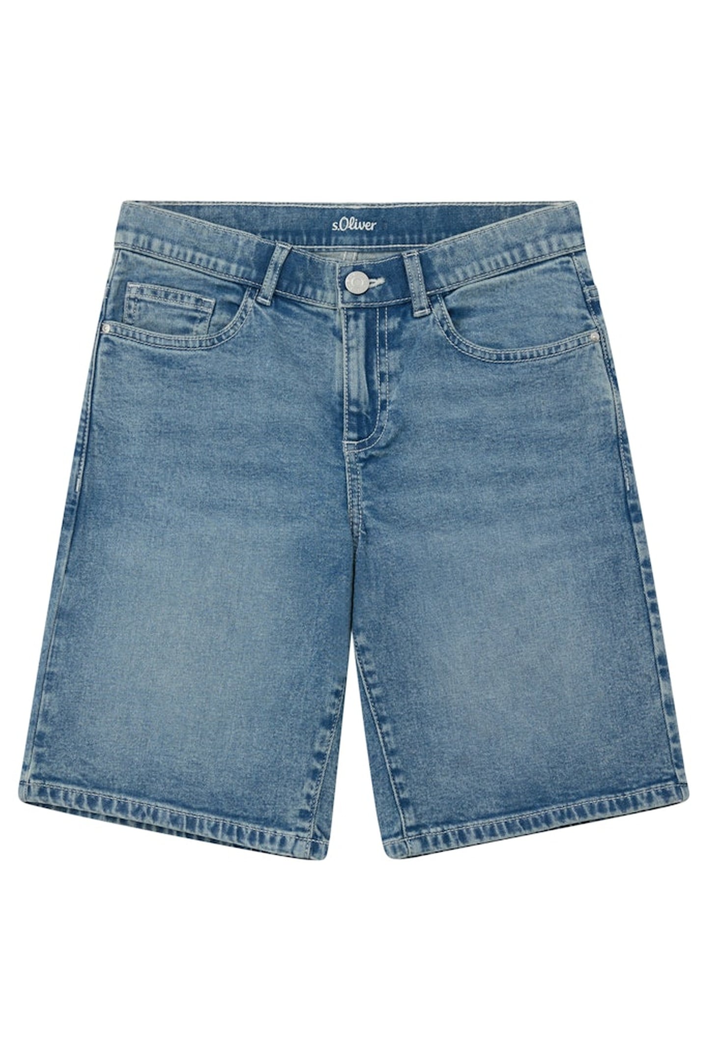 S.OLIVER JEANS SHORTS BLUE DENIM 1