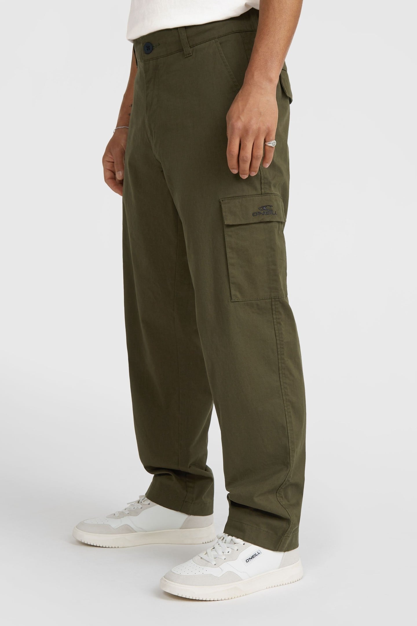ESSENTIALS CARGO PANTS FOREST NIGHT 3