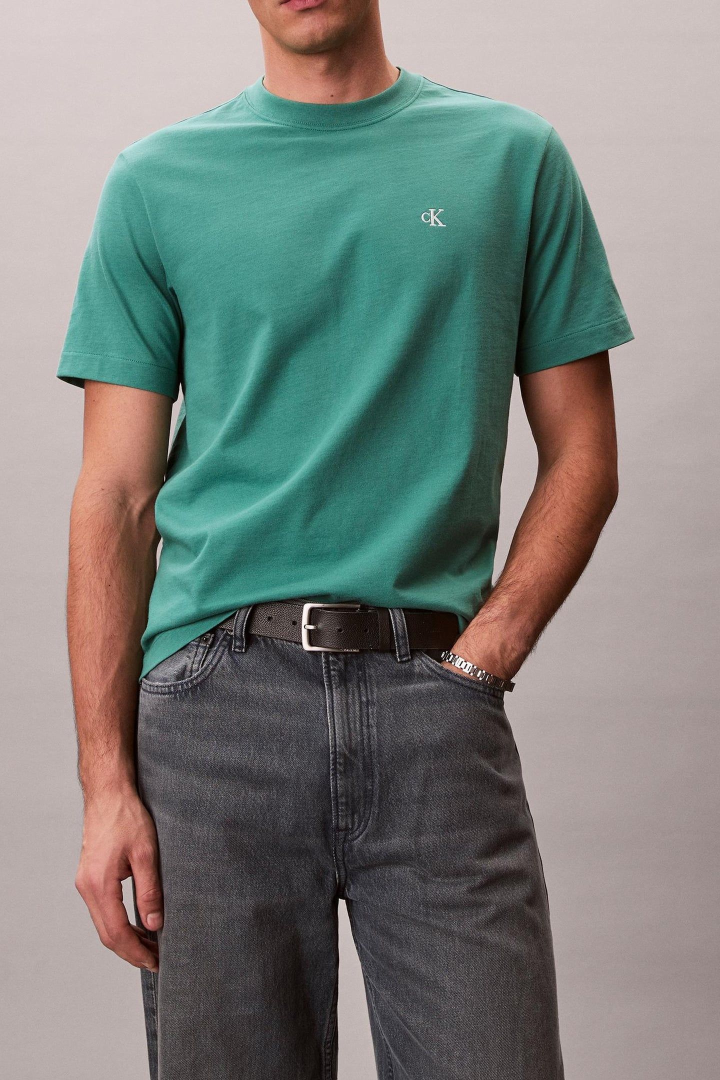 SS EASY MONOGRAM TEE WILD GREEN 1