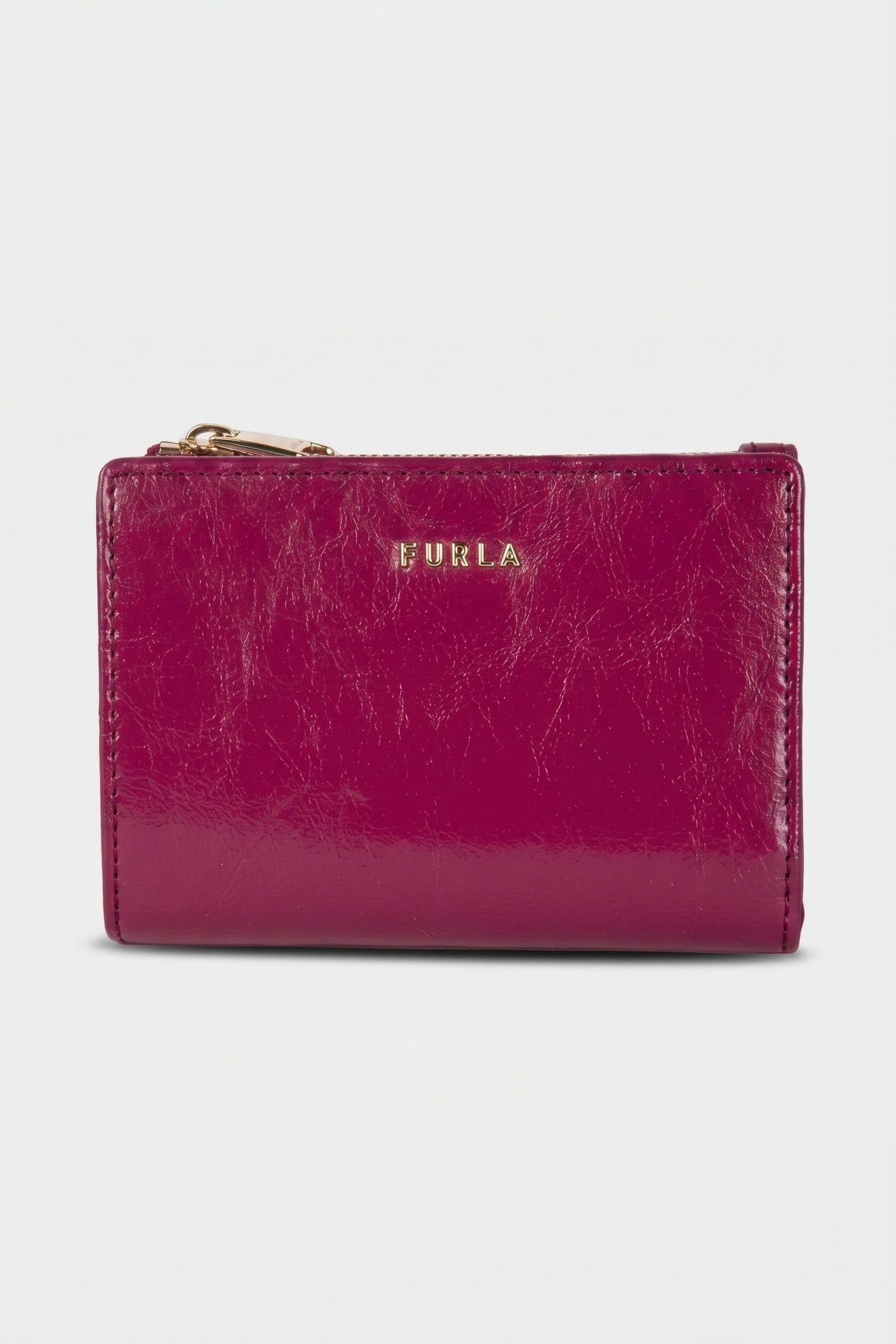 CLASSIC SMALL BI-FOLD W/ ZIP RASPBERRY+BALLERINA 1