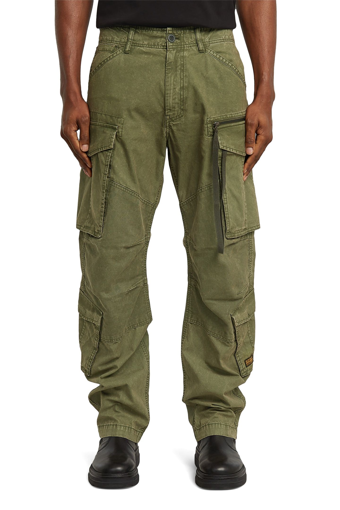 ROVIC ZIP 3D LOOSE OVERDYE SHADOW OLIVE 3