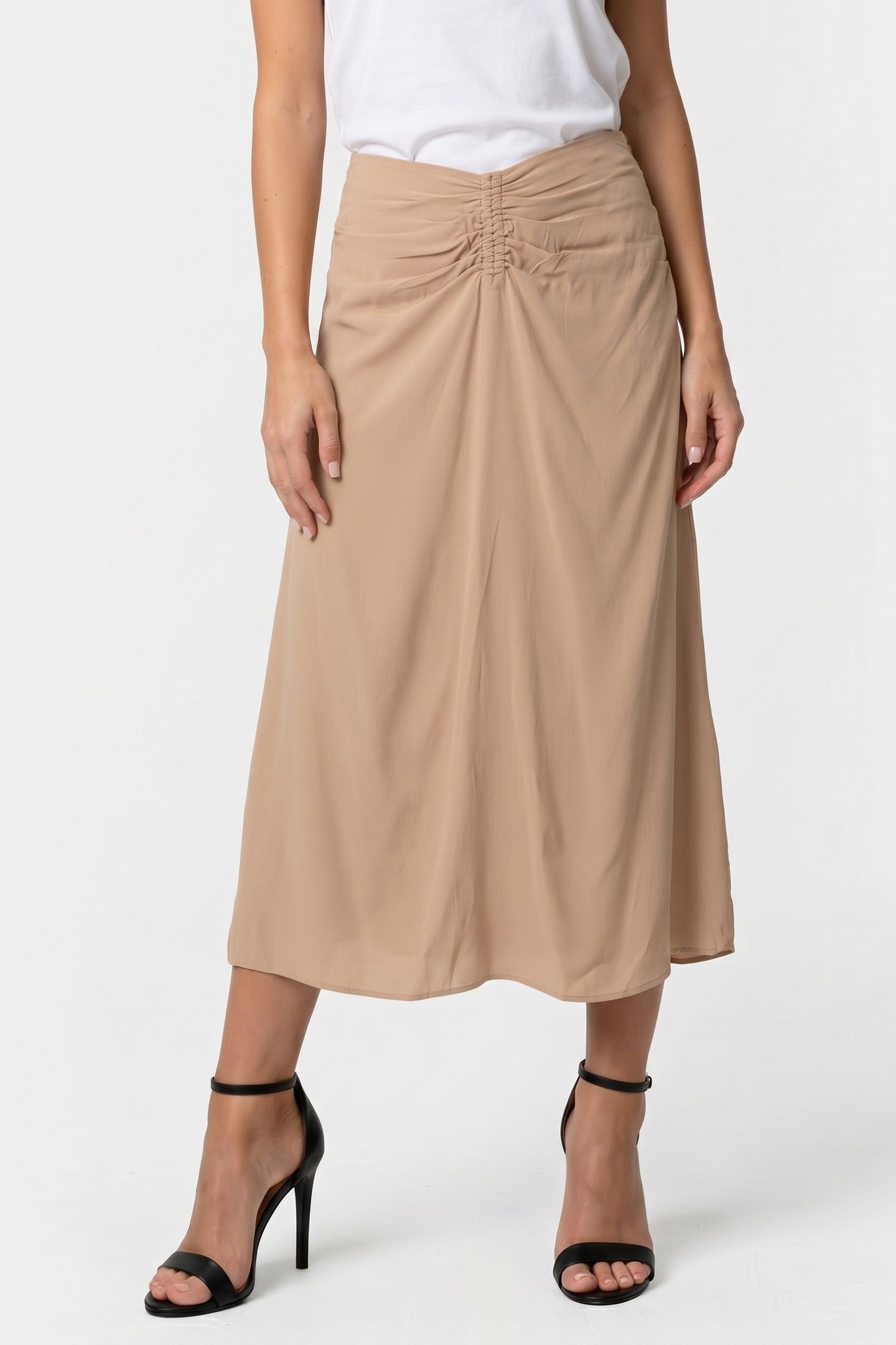 PA RITTA SKIRT BEIGE 1