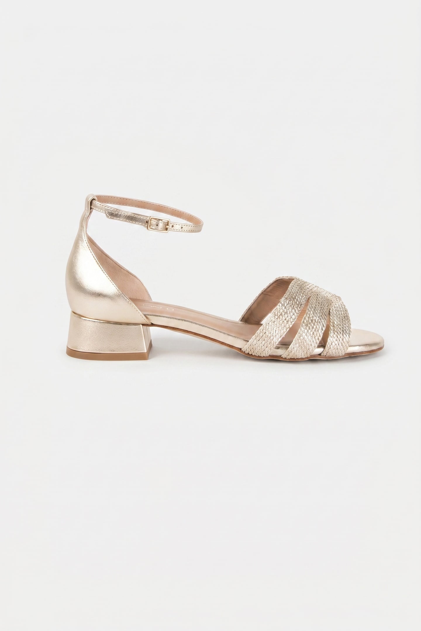 SYLVIE FORMAL SANDALS CHAMPAGNE 1