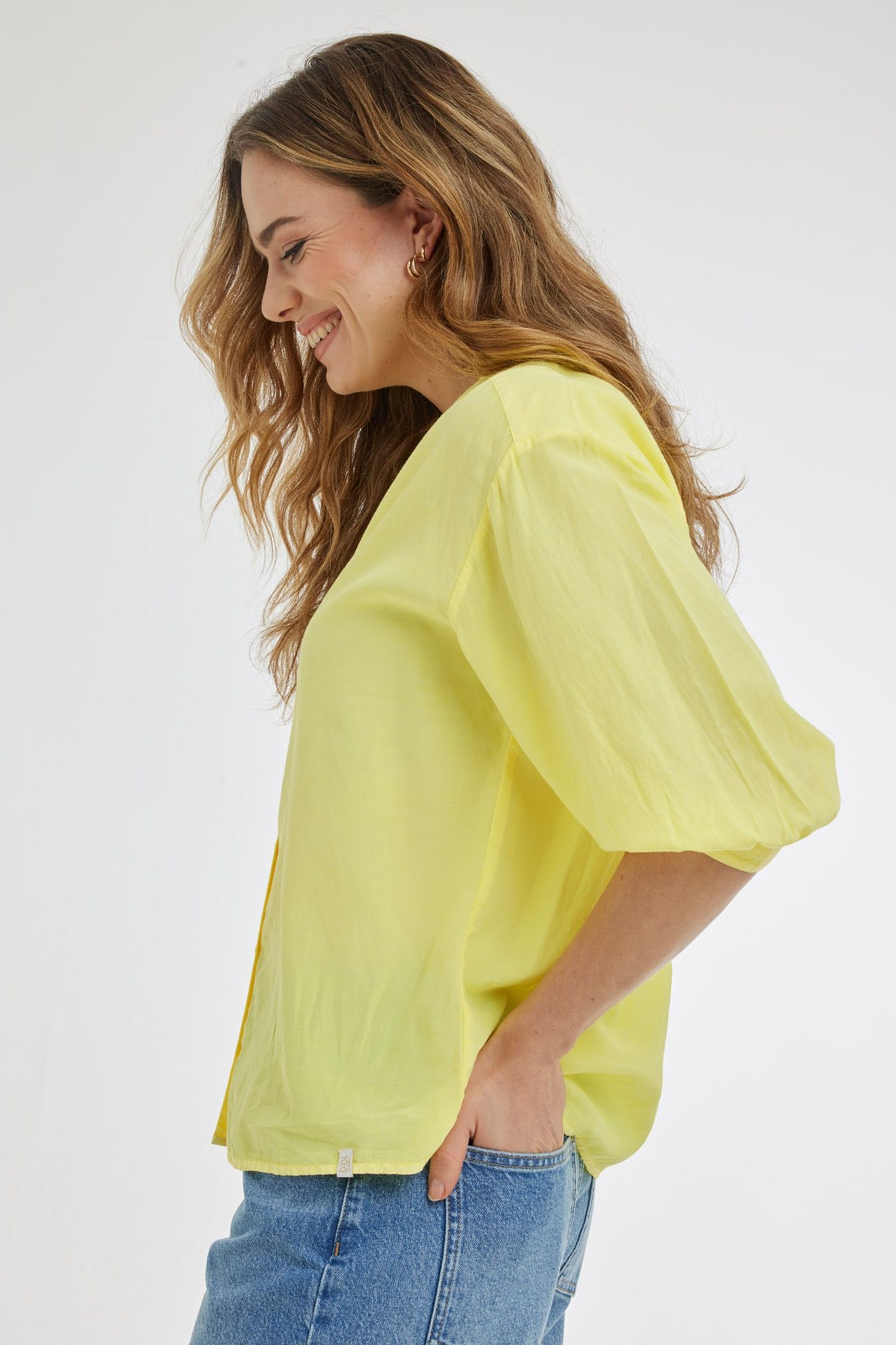 BLOUSE NENA MID YELLOW 4