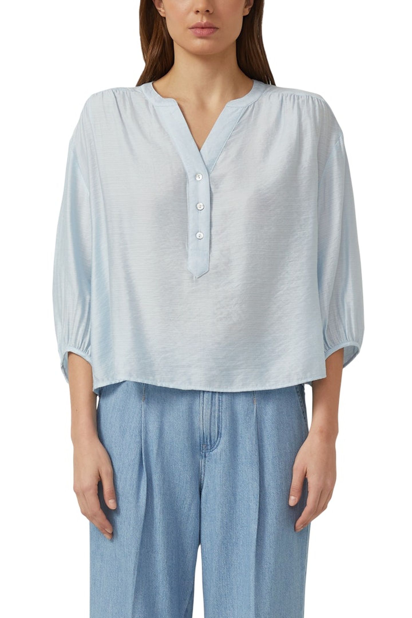 S.OLIVER BLOUSES BLUE LIGHT 1