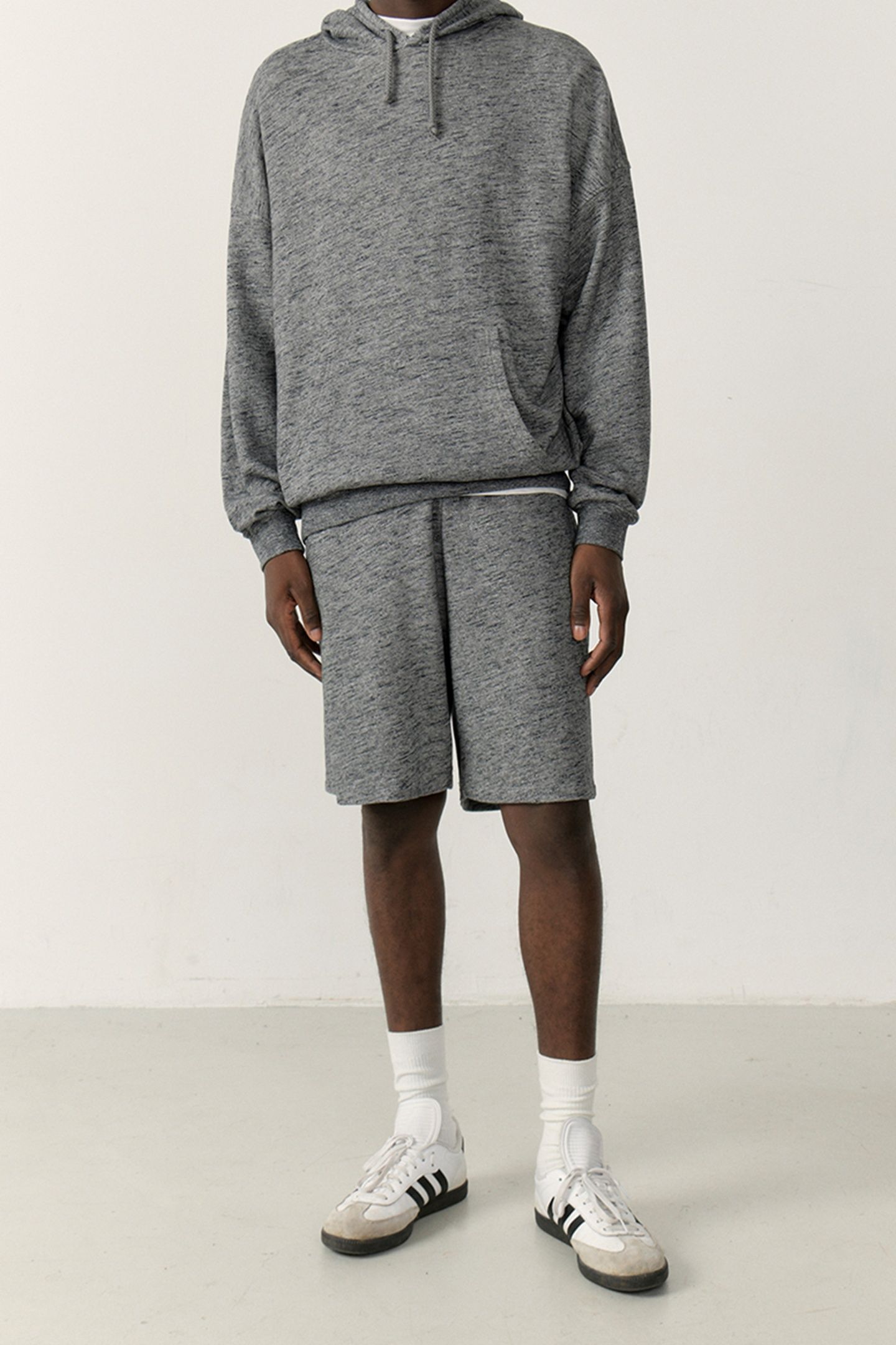 SOWABAY SWEAT SHIRT ANTHRACITE CHINE 8