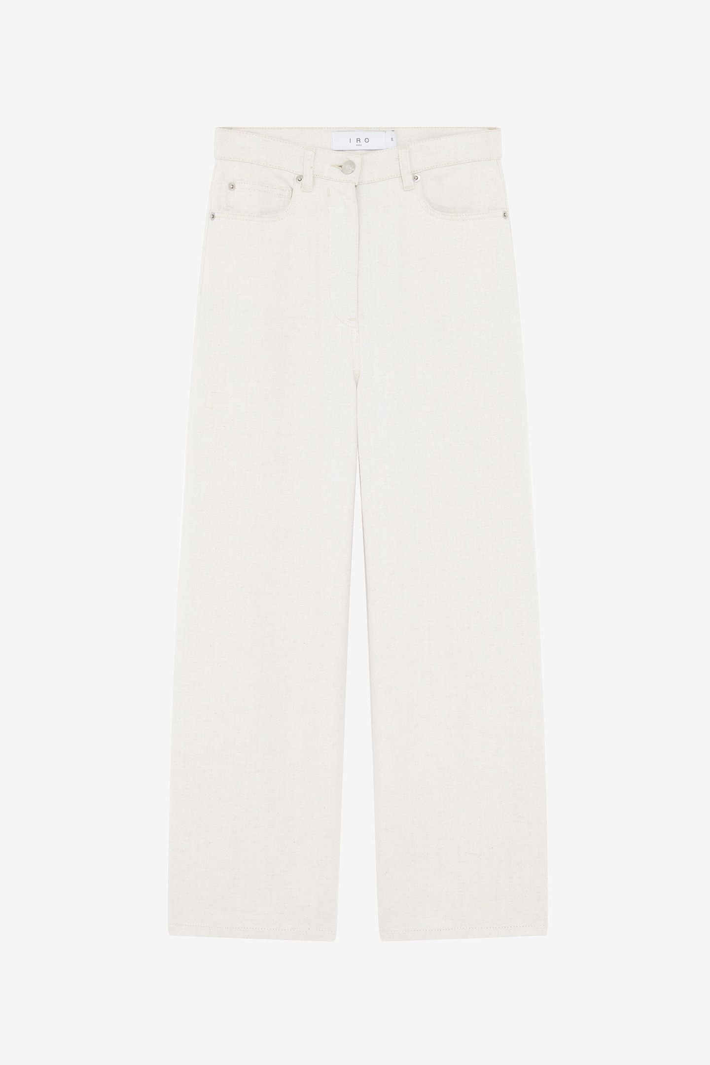 MARTINE TROUSER BEIGE/ NATURAL WHITE 5