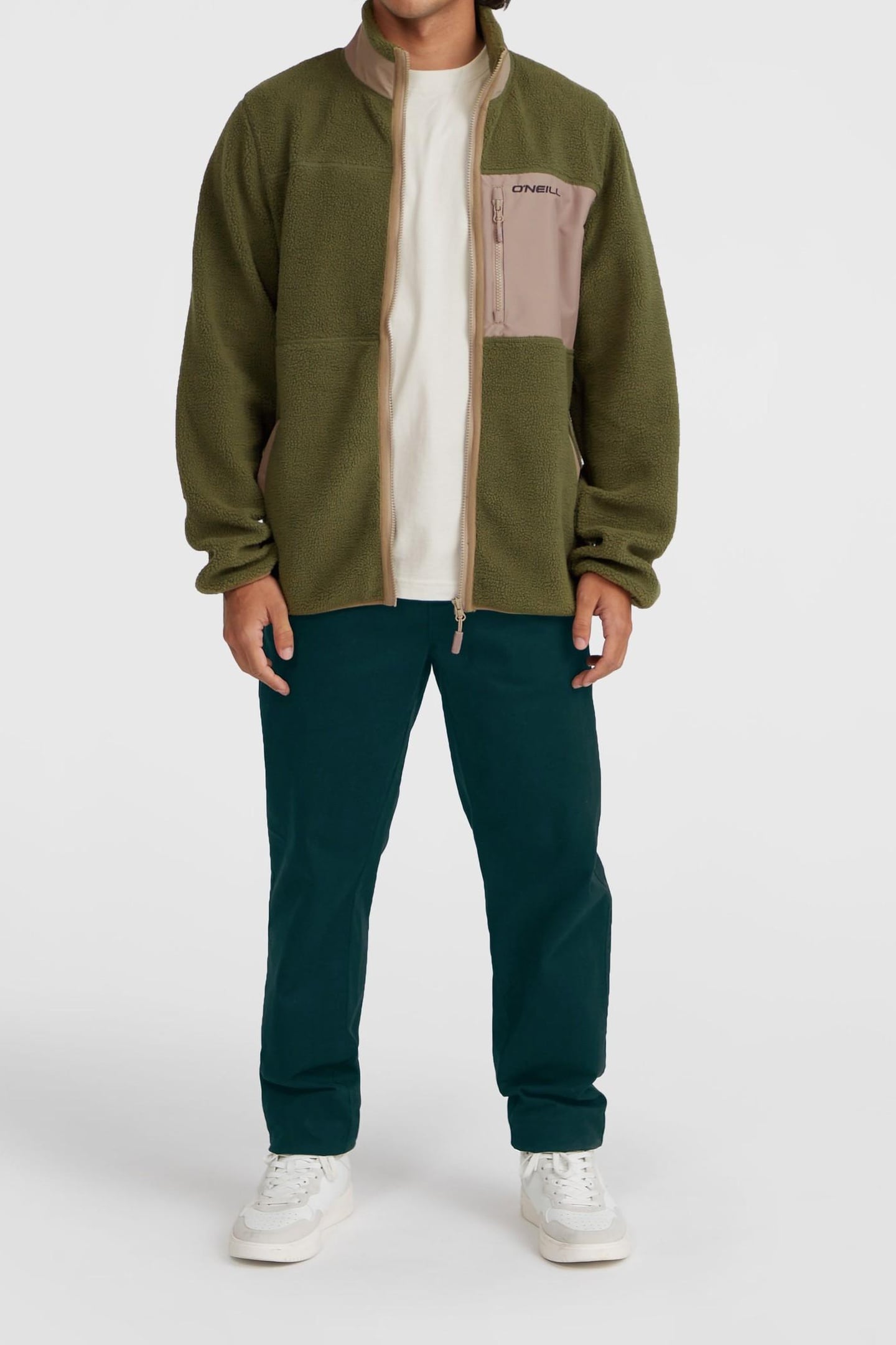 ESSENTIALS CHINO PANTS ALMA STEEL 2