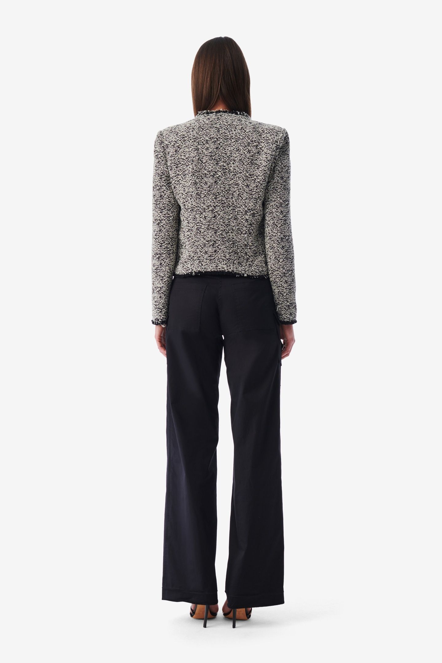 HAZELA JACKET BLACK/ECRU 3
