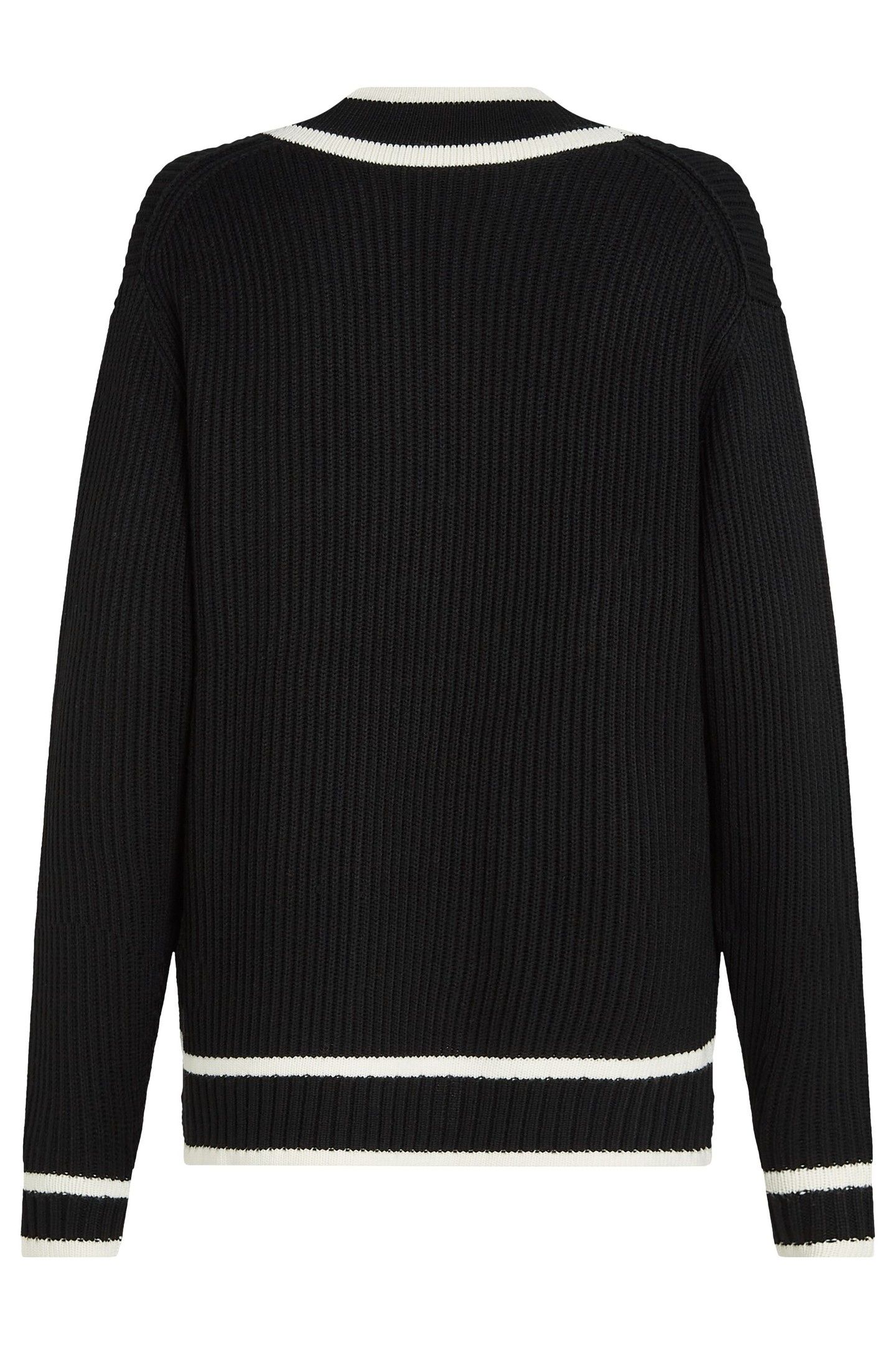 SOUTACHE AUTOGRAPH CARDIGAN BLACK 5