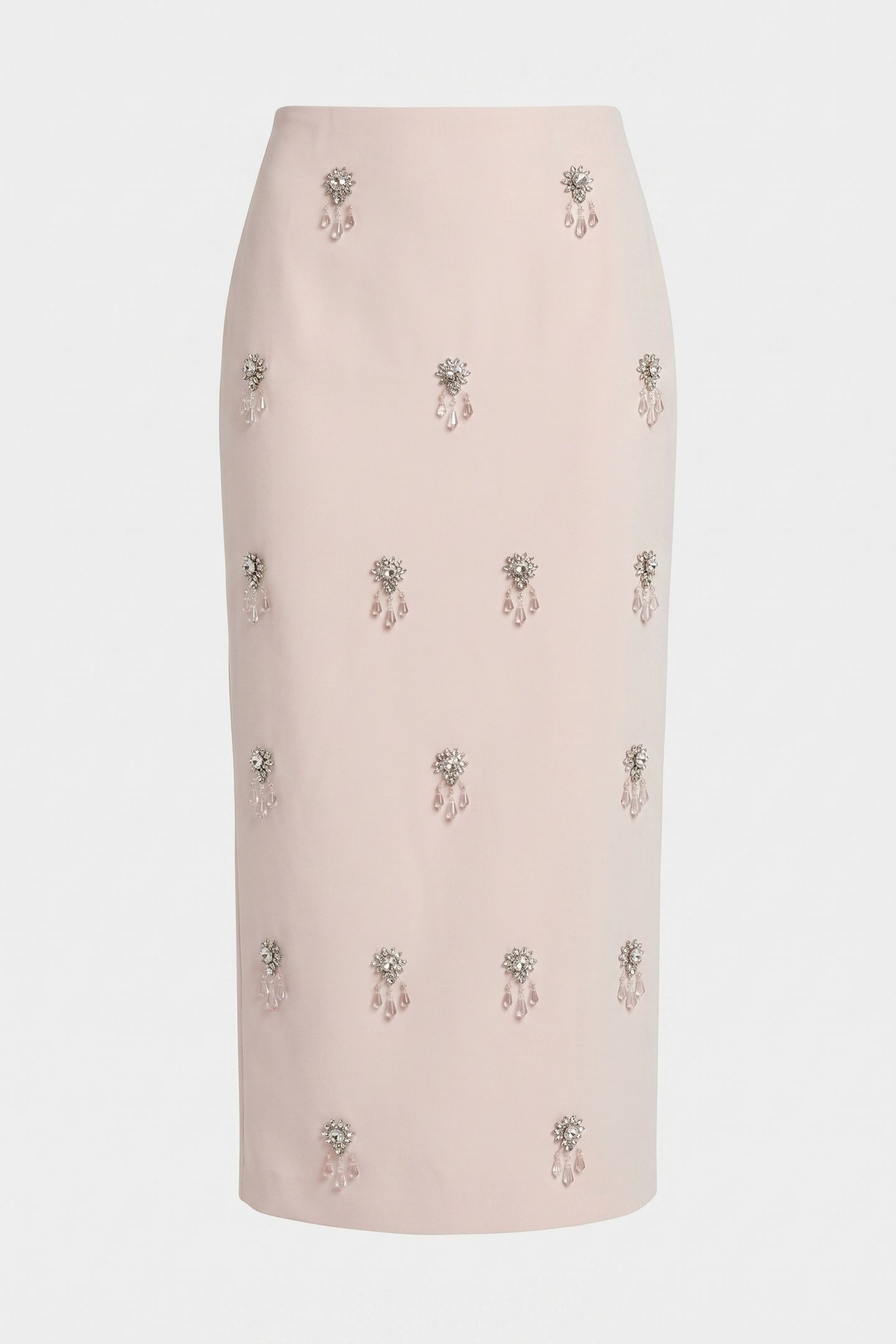 CRYSTAL MAXI SKIRT BLUSH 6
