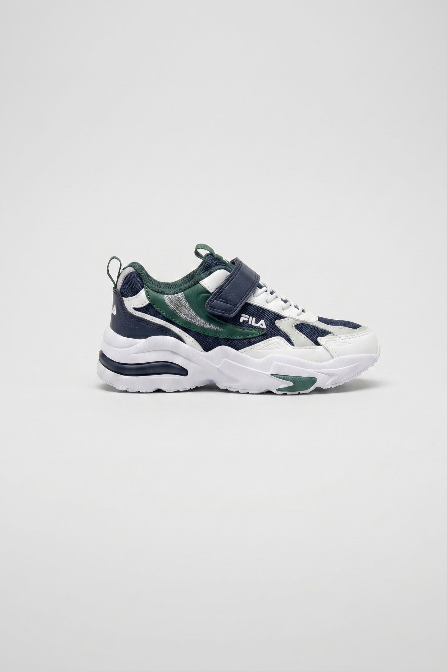 MADRUN VELCRO KIDS FILA NAVY-POSY GREEN 2