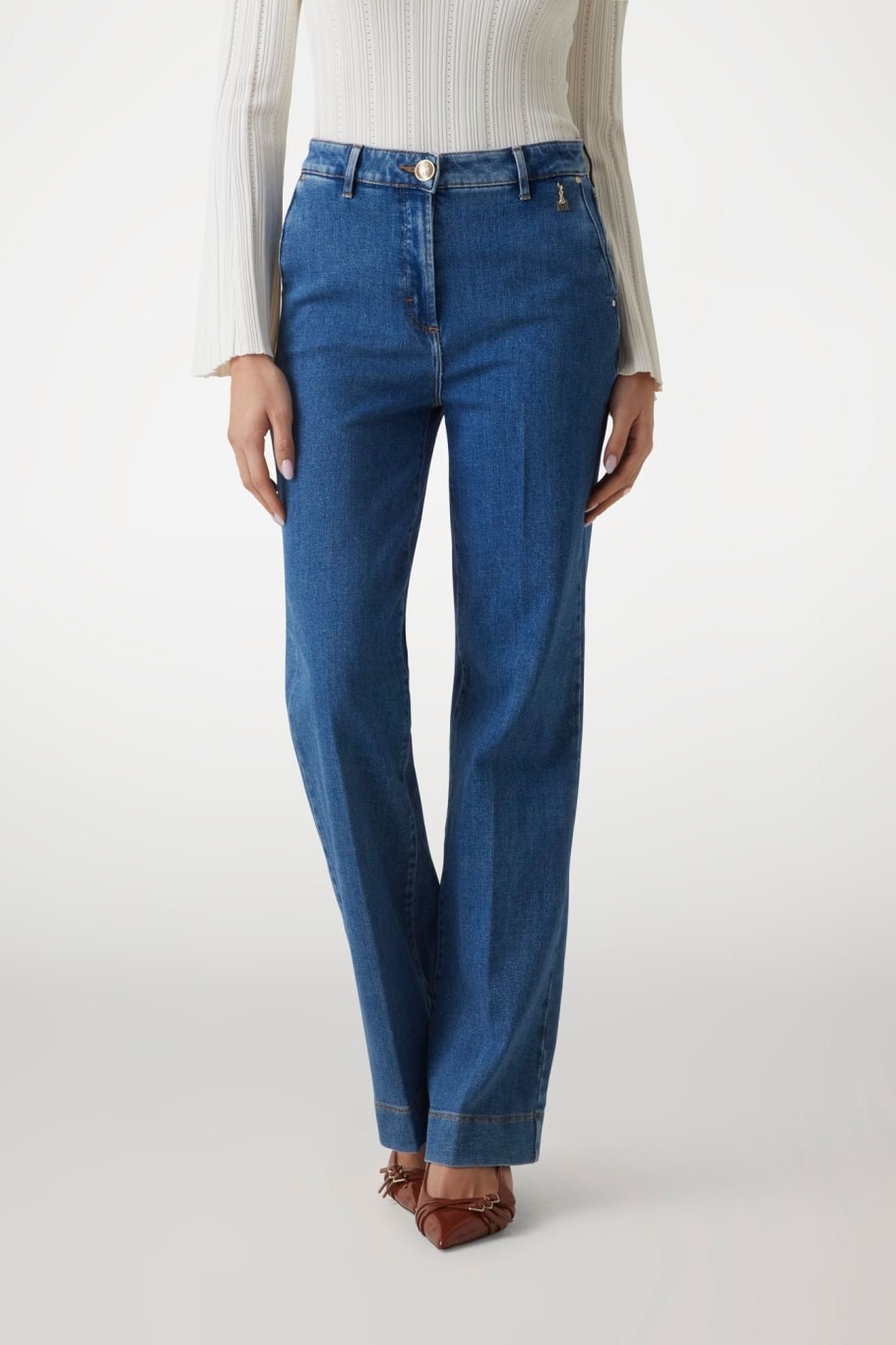 MALIKA STRAIGHT DENI MEDIUM BLUE WASH 2