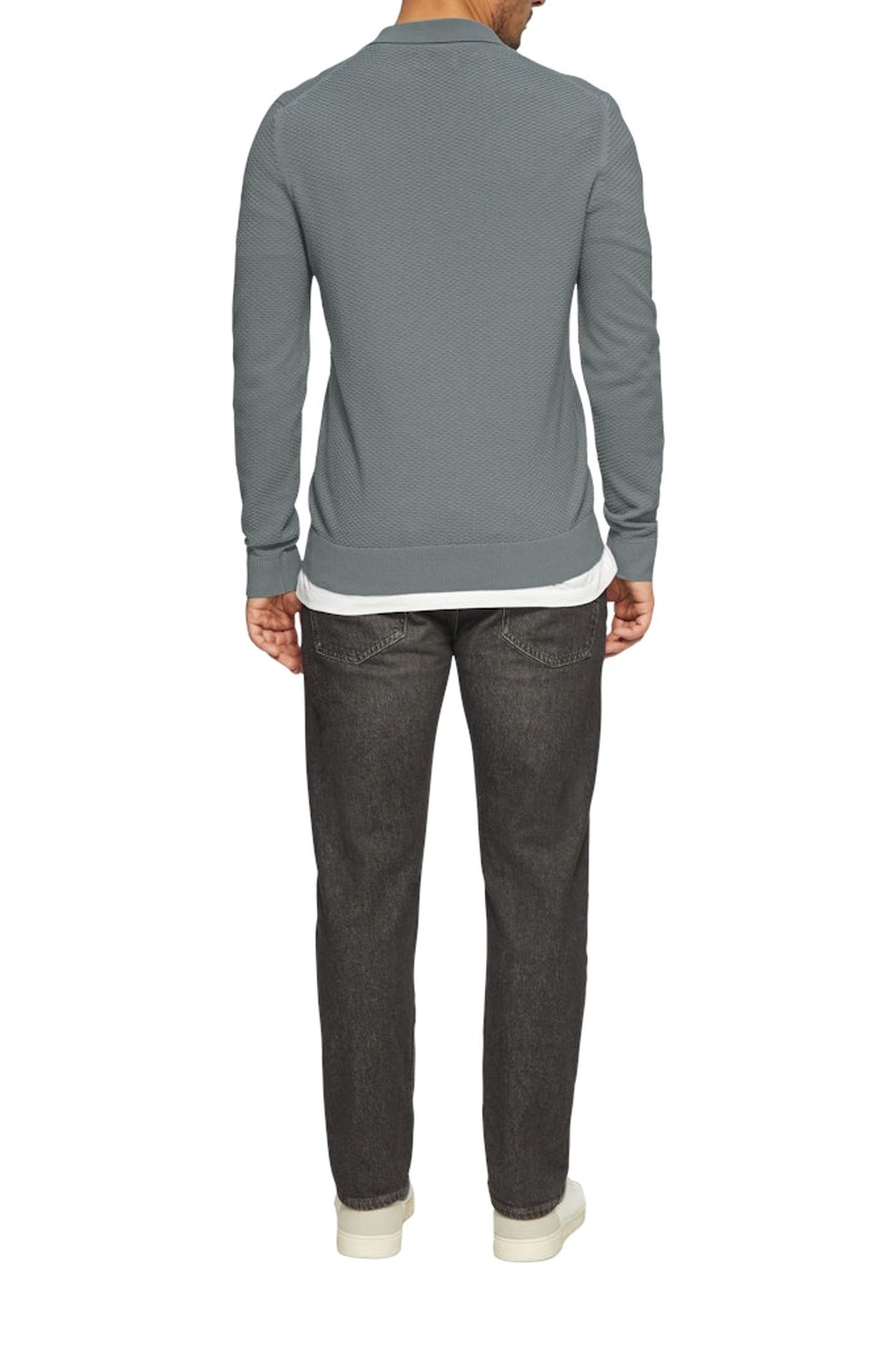 S.OLIVER PULLOVER GREY/BLACK 3