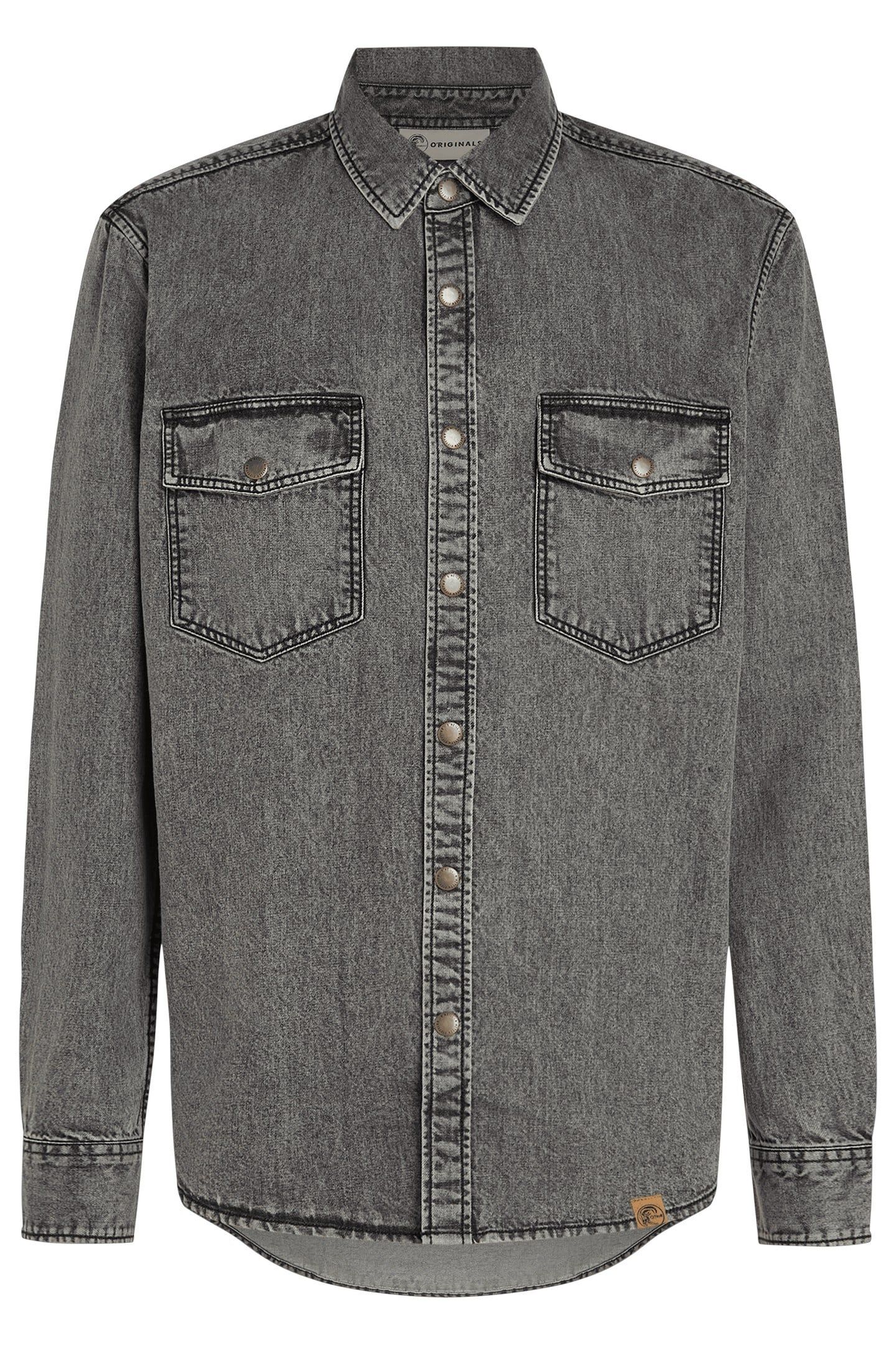 O'RIGINALS DENIM SHIRT BLACK OUT 4