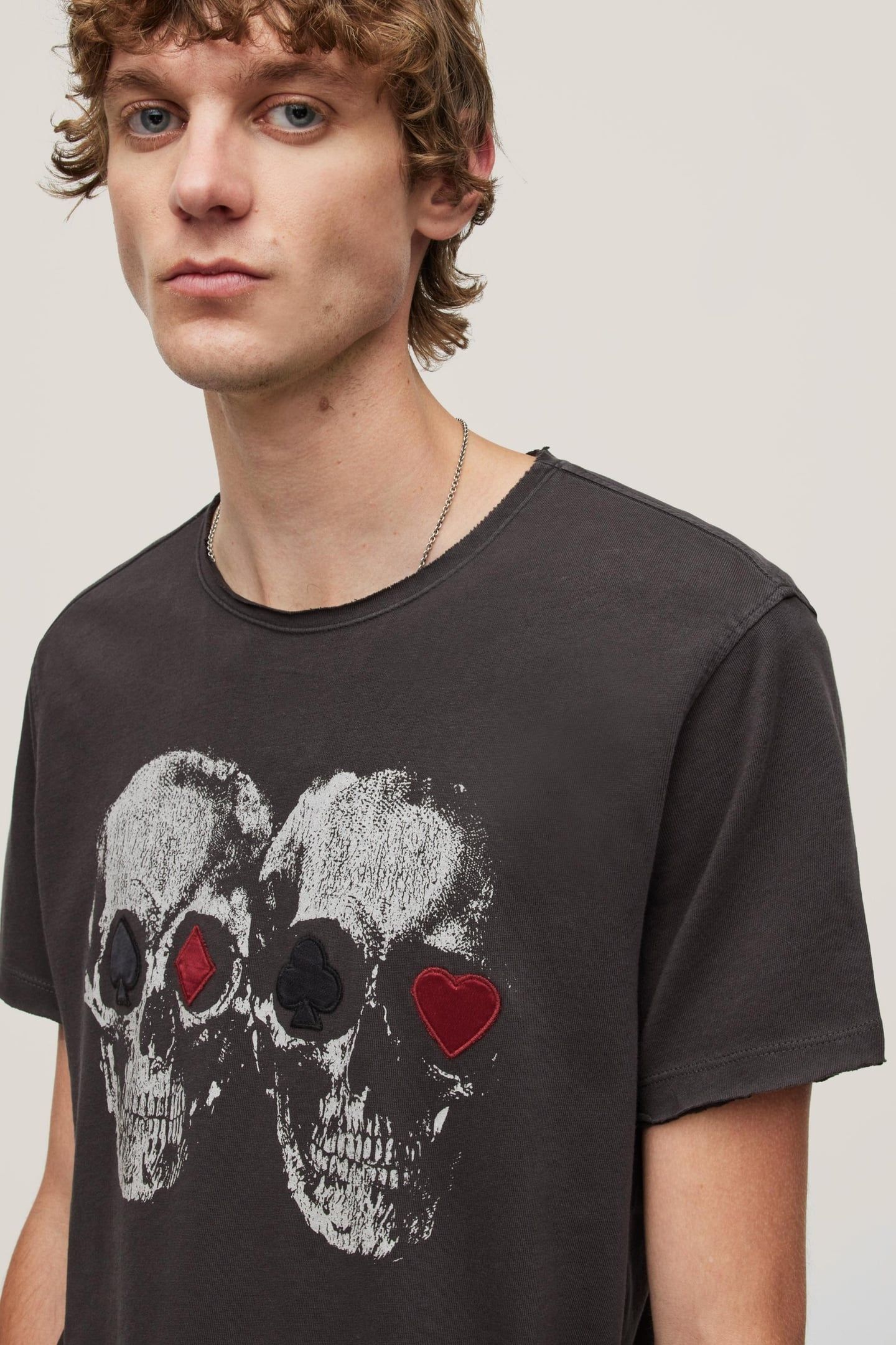 SS RAW EDGE TEE - DOUBLE COAL 3