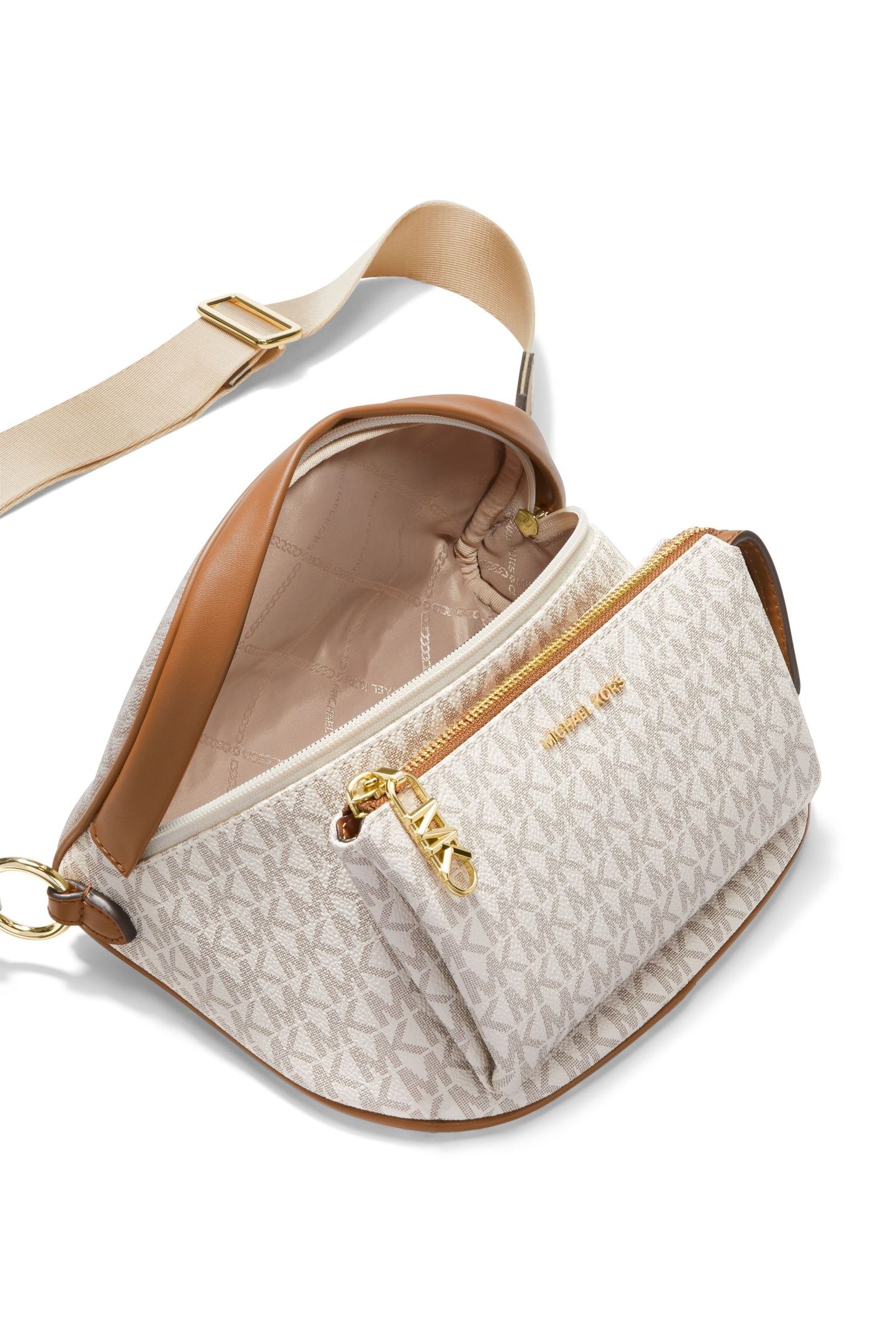 MEDIUM SLING PACK CHAIN MESSENGER VANILLA/ACRN 2